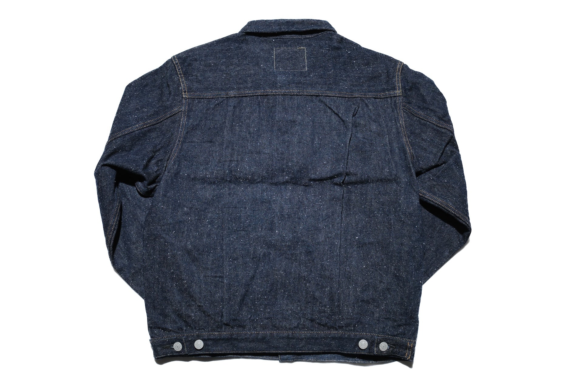 Omoto Denim 16oz Indigo Dyed “Super-Nep” Modified Type 2 Denim Jacket