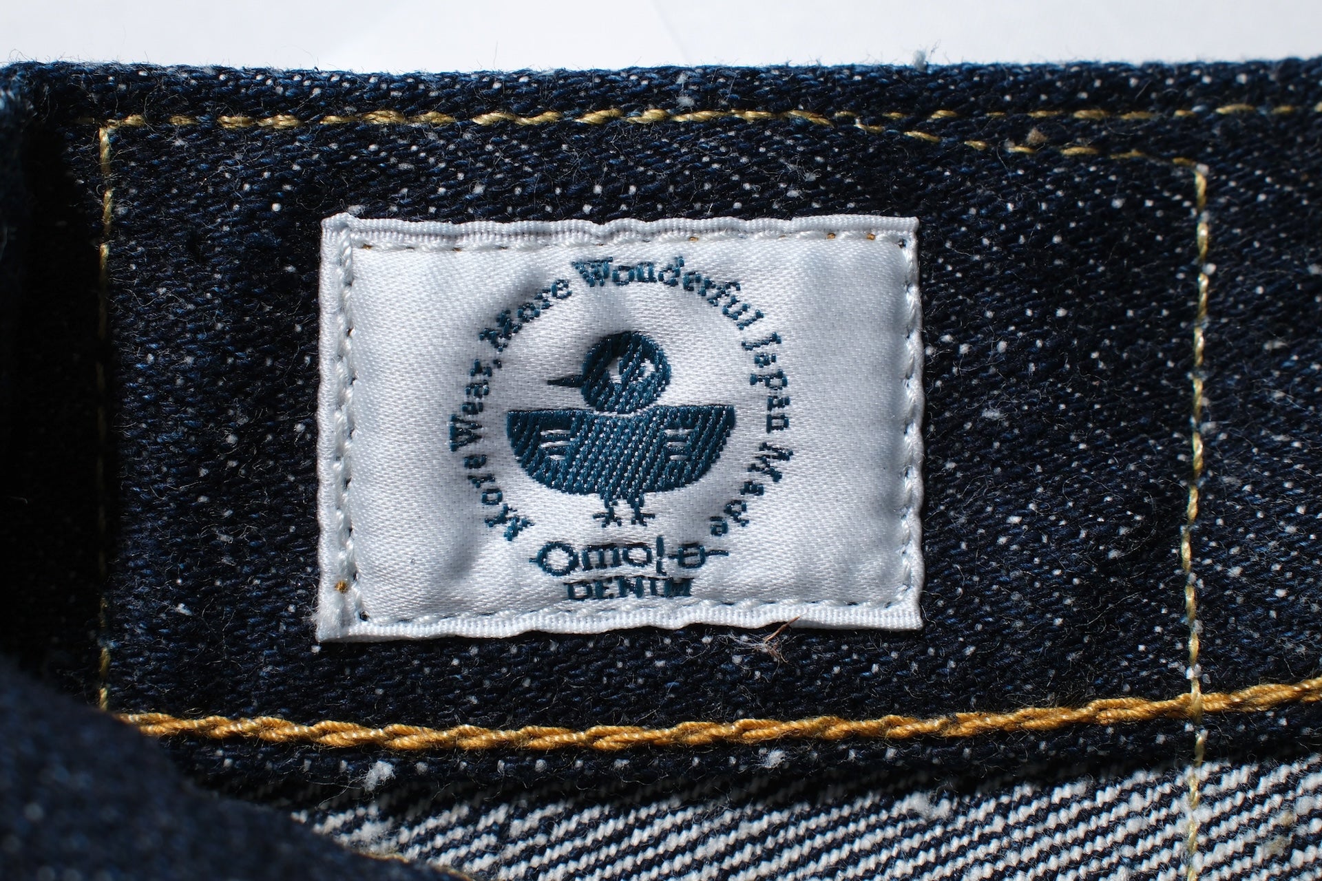 Omoto Denim 16oz Indigo Dyed “Super-Nep” 0412 Denim (Relaxed Tapered fit)