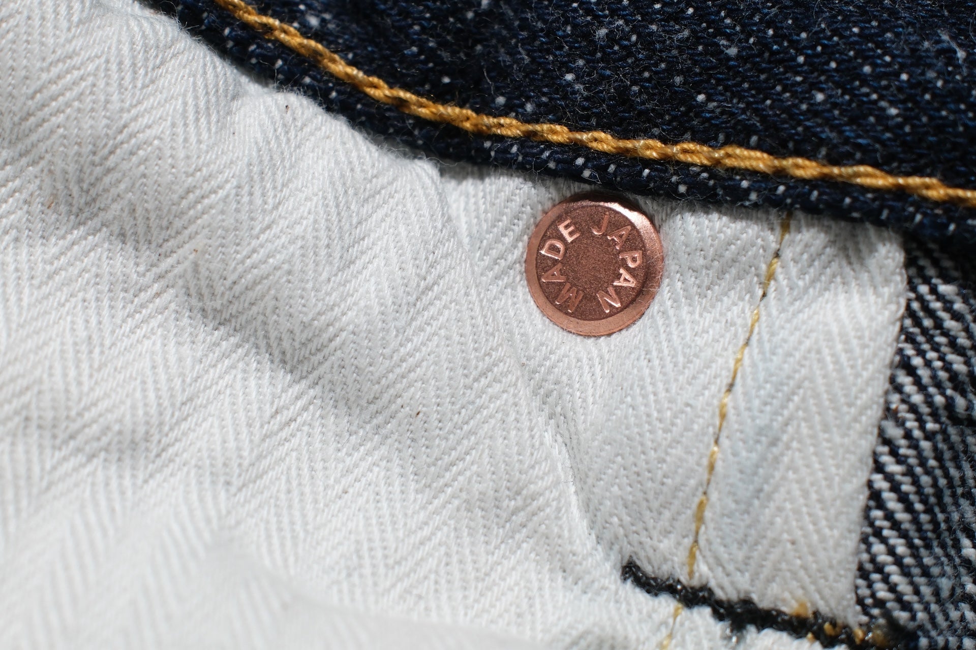 Omoto Denim 16oz Indigo Dyed “Super-Nep” 0412 Denim (Relaxed Tapered fit)