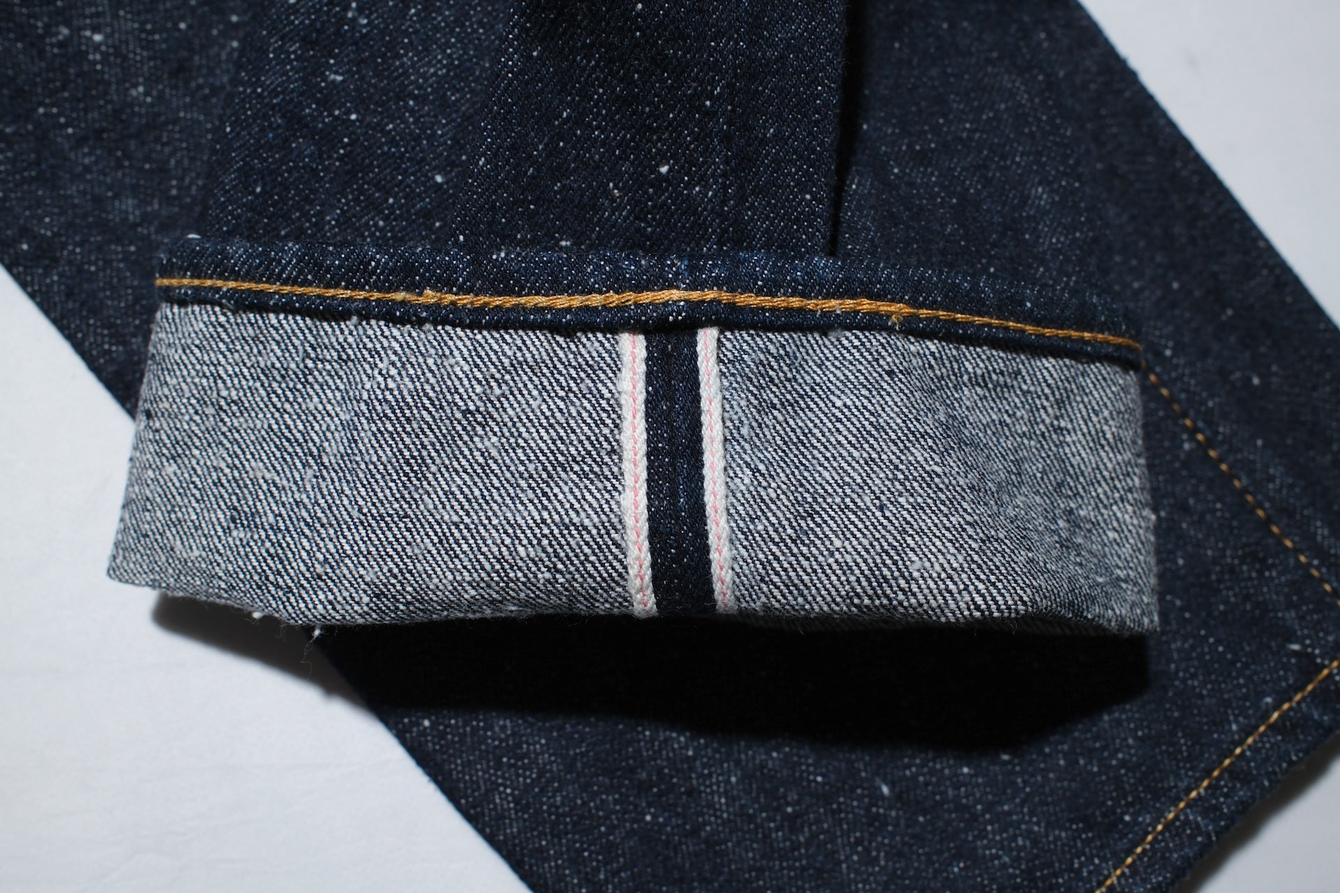 Omoto Denim 16oz Indigo Dyed “Super-Nep” 0412 Denim (Relaxed Tapered fit)