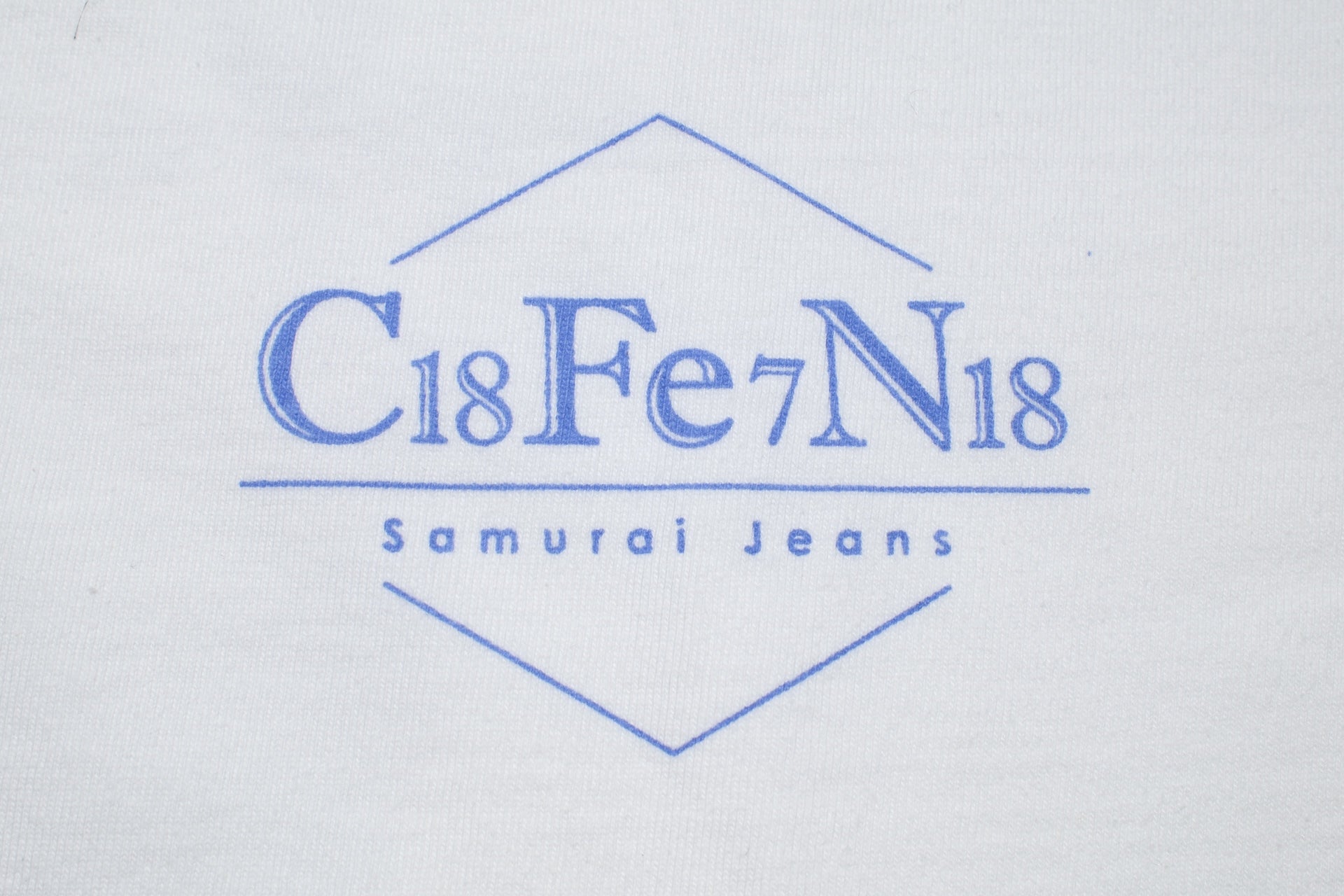 Samurai 8.5oz "Aizuri-E" Loopwheeled Tee (White)