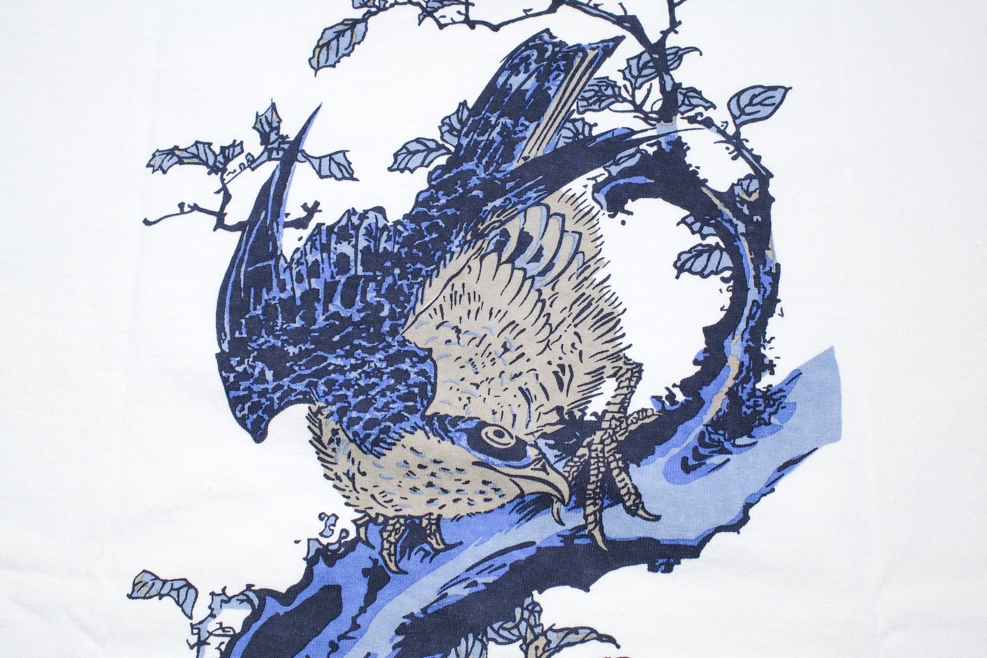 Samurai 8.5oz "Aizuri-E" Loopwheeled Tee (White)
