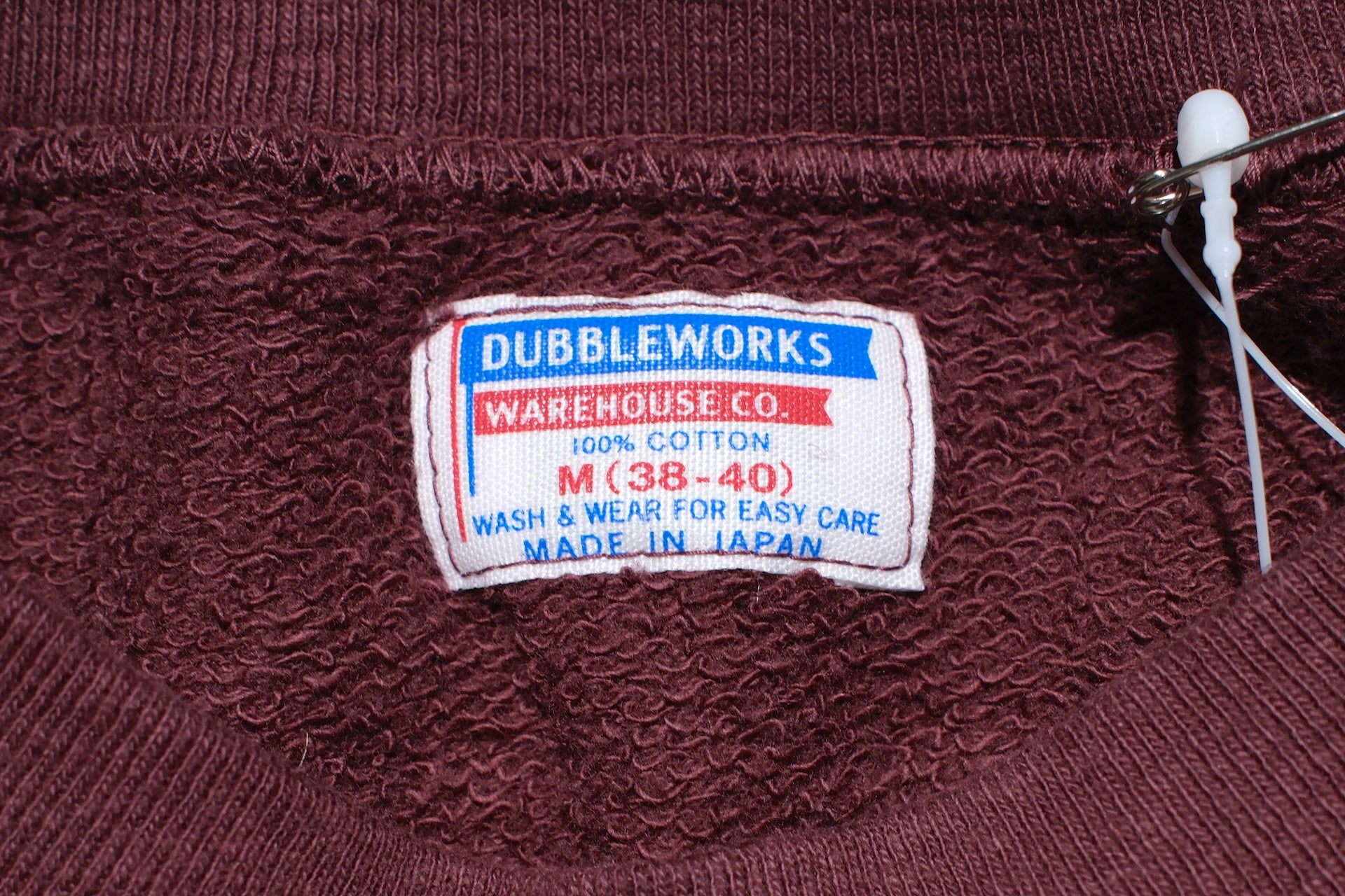 Dubble Works Tubular 'Chopped' S/S Sweatshirt/Tee (Bordeaux)