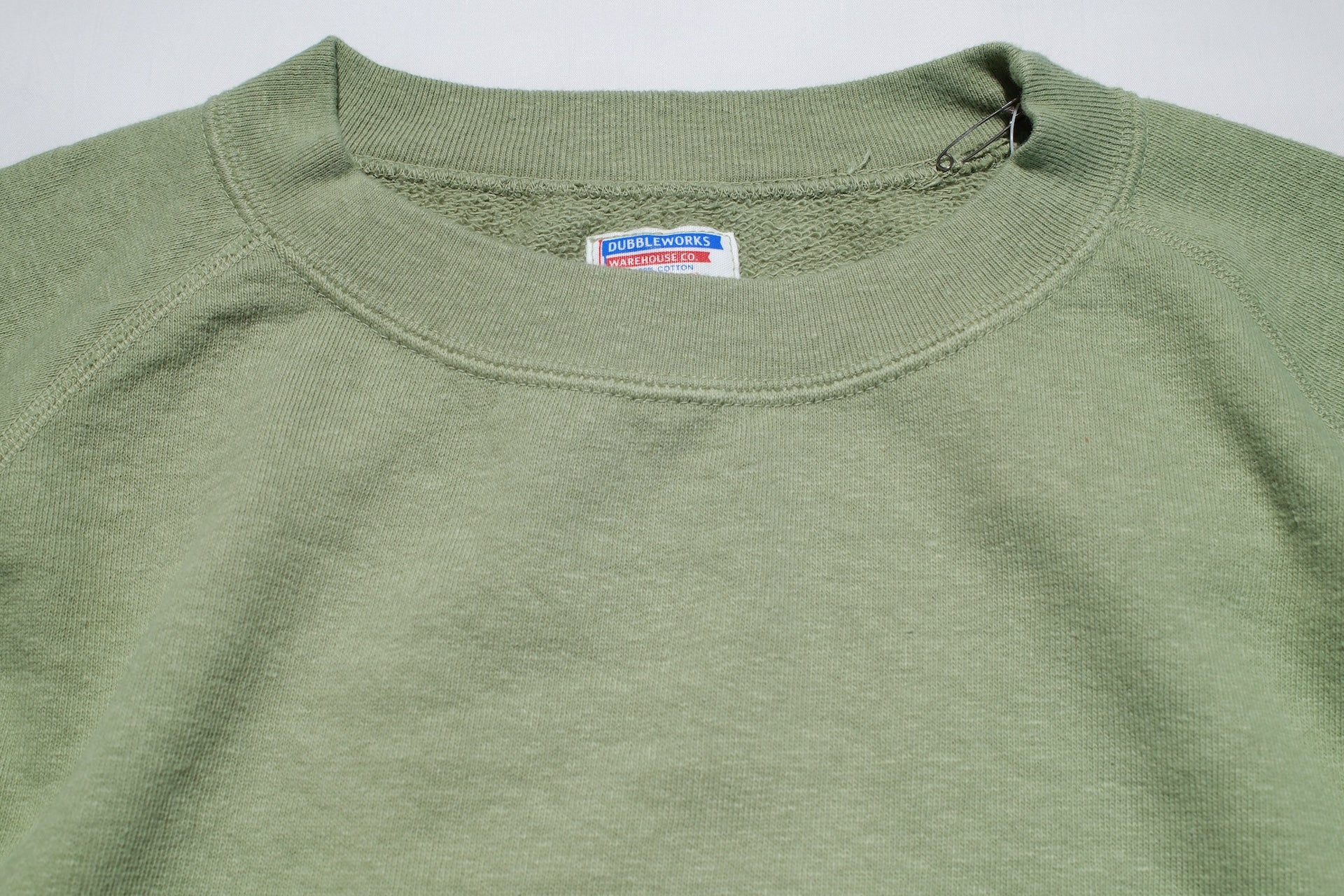 Dubble Works Tubular 'Chopped' S/S Sweatshirt/Tee (Tea Green)