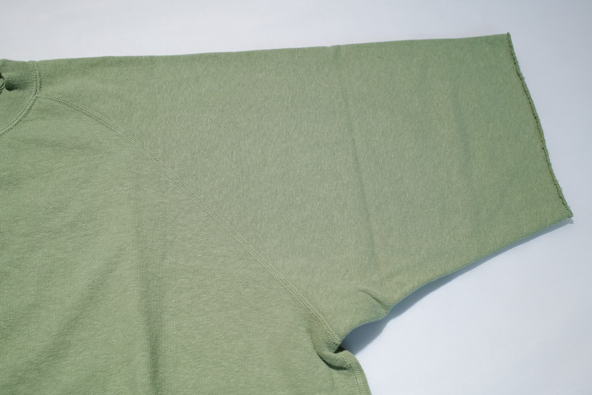 Dubble Works Tubular 'Chopped' S/S Sweatshirt/Tee (Tea Green)