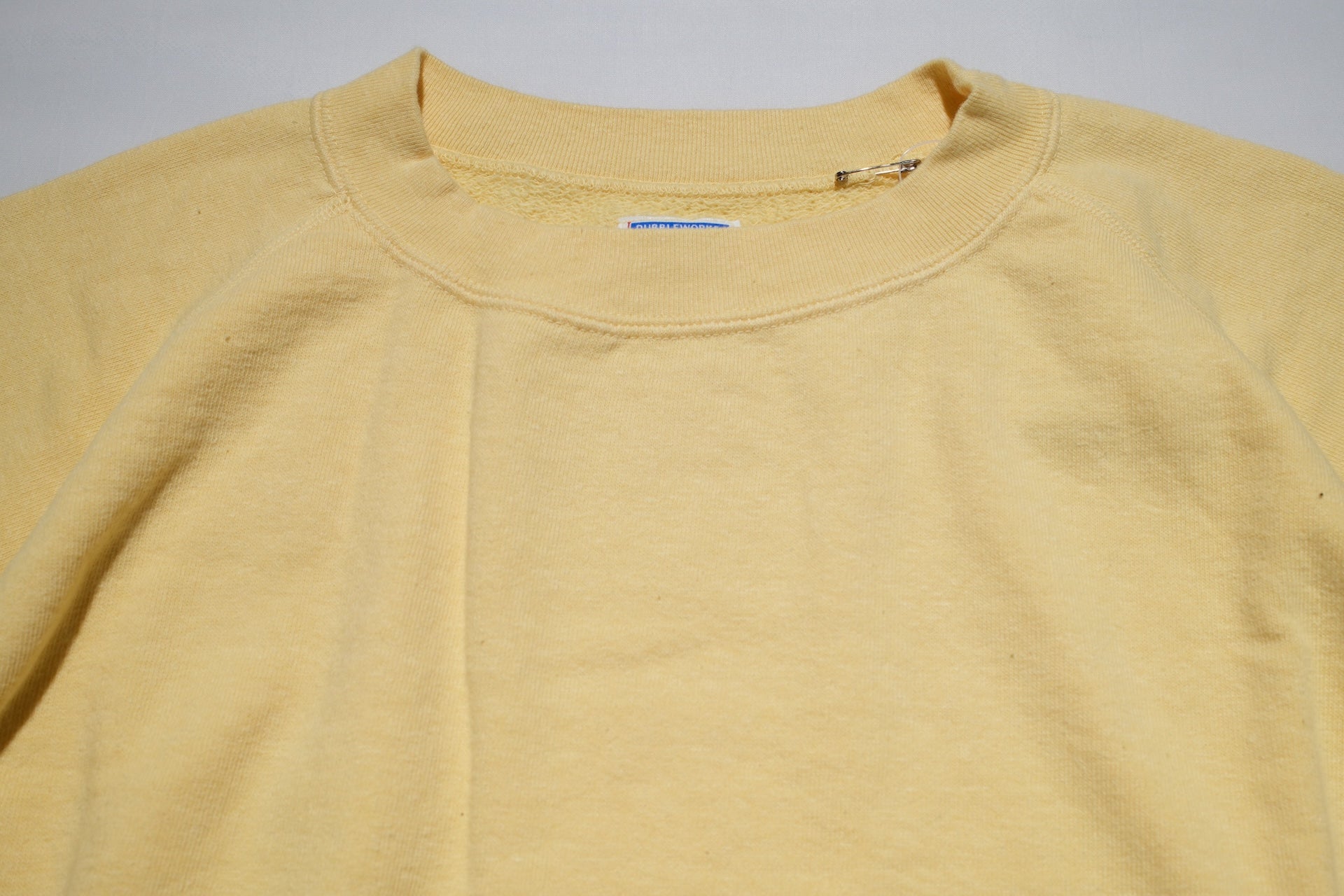 Dubble Works Tubular 'Chopped' S/S Sweatshirt/Tee (Pale Yellow)