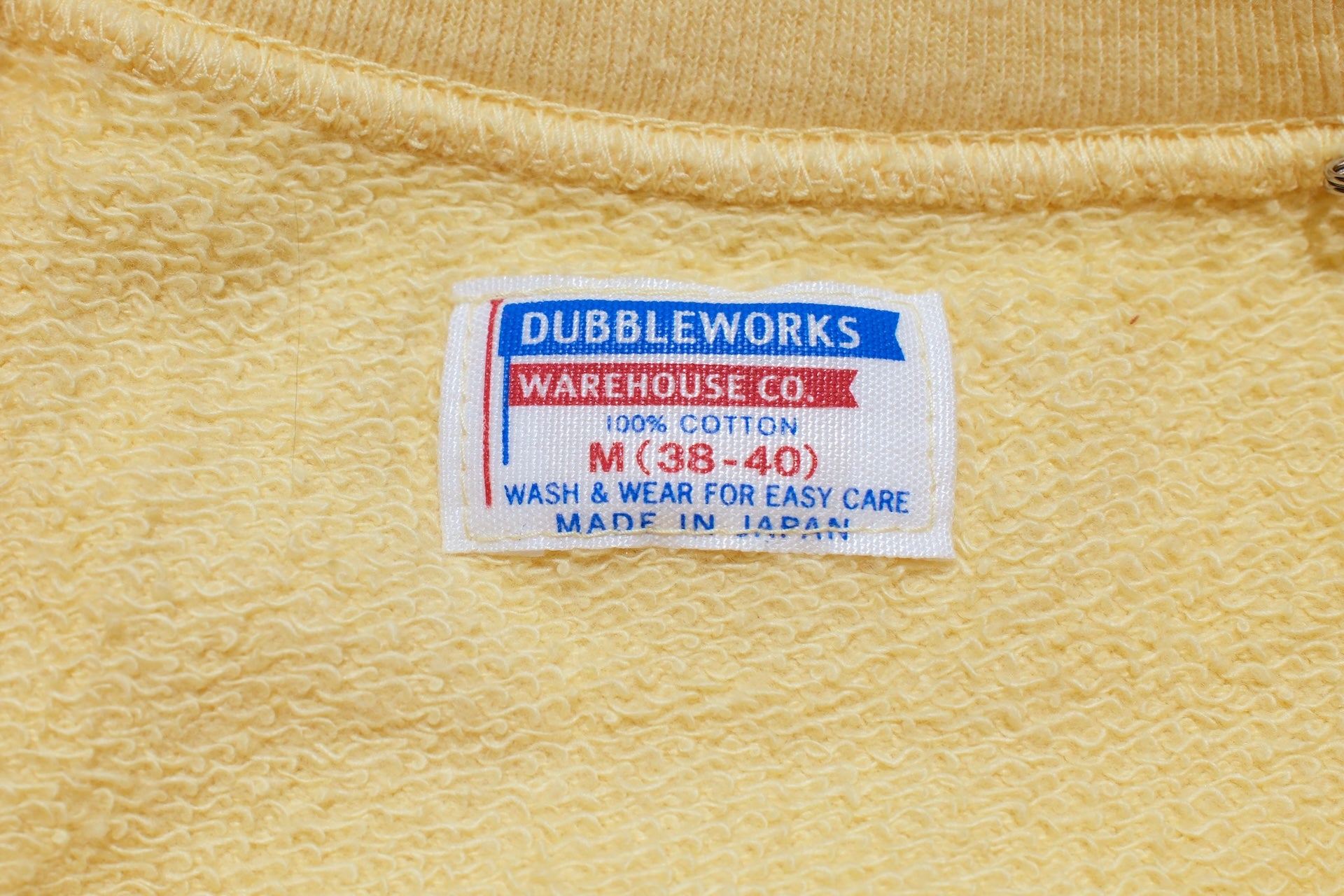 Dubble Works Tubular 'Chopped' S/S Sweatshirt/Tee (Pale Yellow)