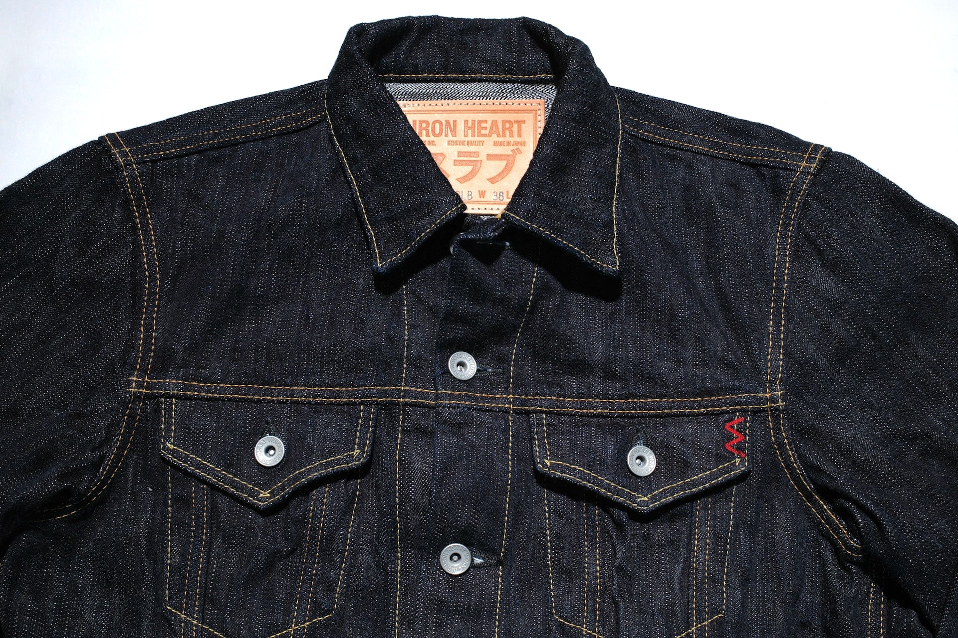 Iron Heart 16oz Slubby Modified Type 3 Denim Jacket