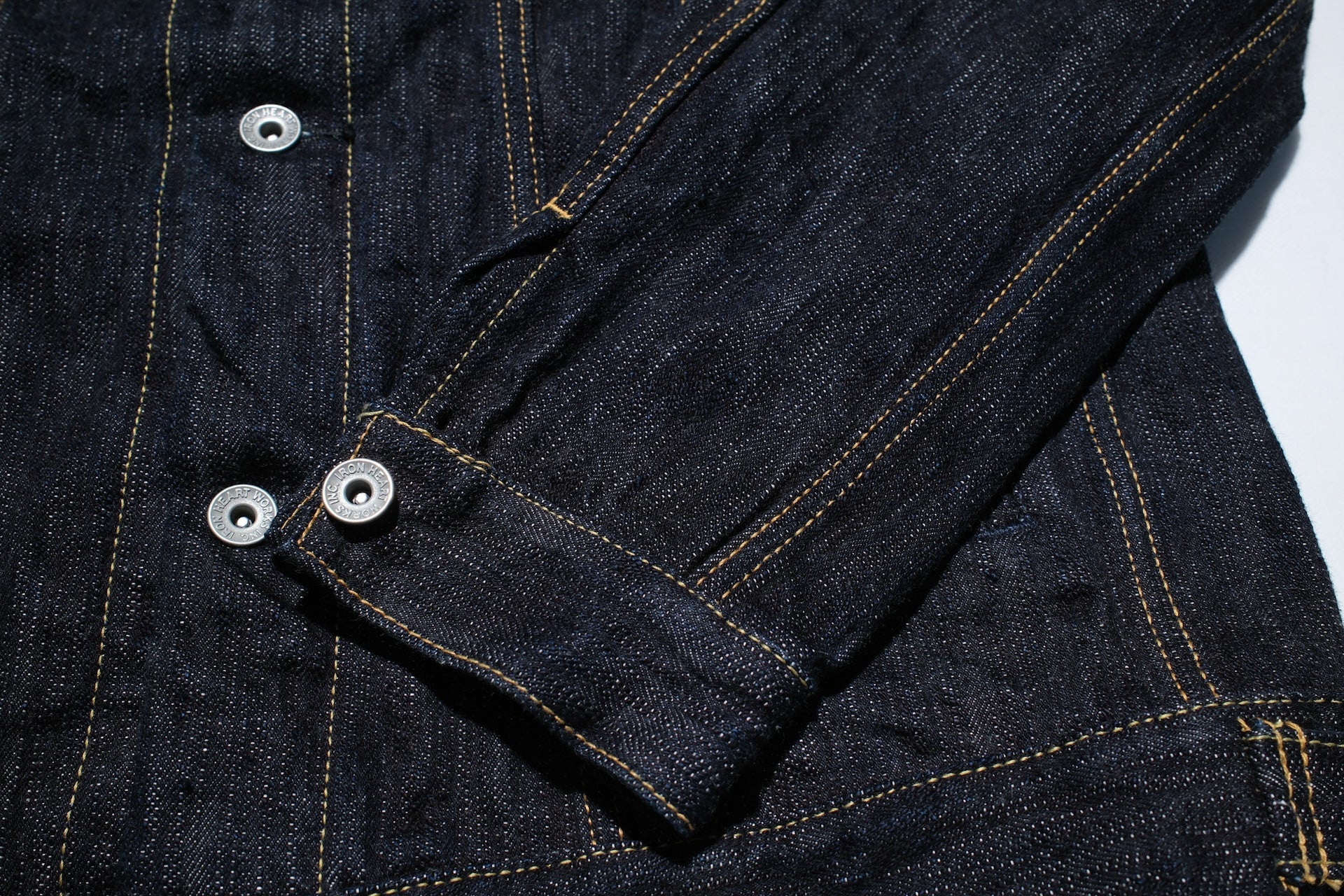 Iron Heart 16oz Slubby Modified Type 3 Denim Jacket