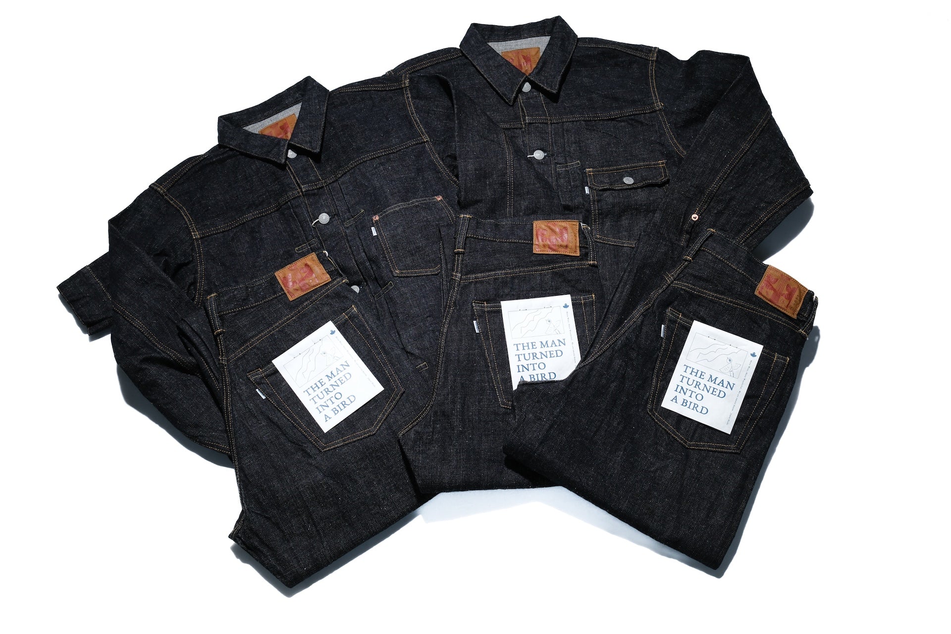 Omoto Denim 15.5oz Indigo Dyed “Neo-Slub” 0611 Denim (Modern Straight fit)