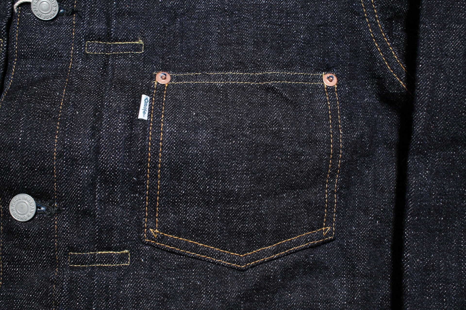 Omoto Denim 15.5OZ Type 1 Denim Jacket