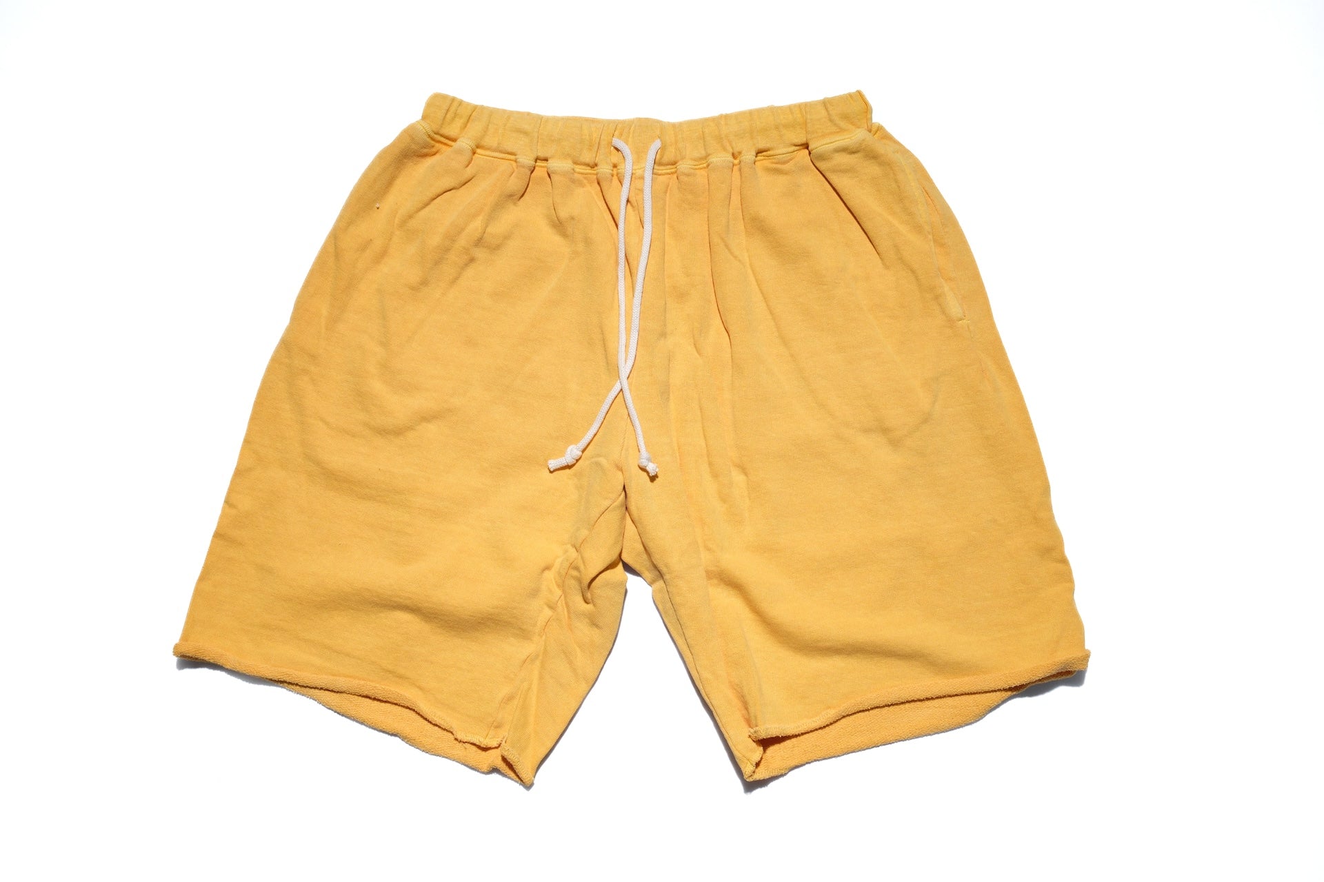 Dubble Works Tubular 'Pigment Dyed' Sweat Shorts (Gold)