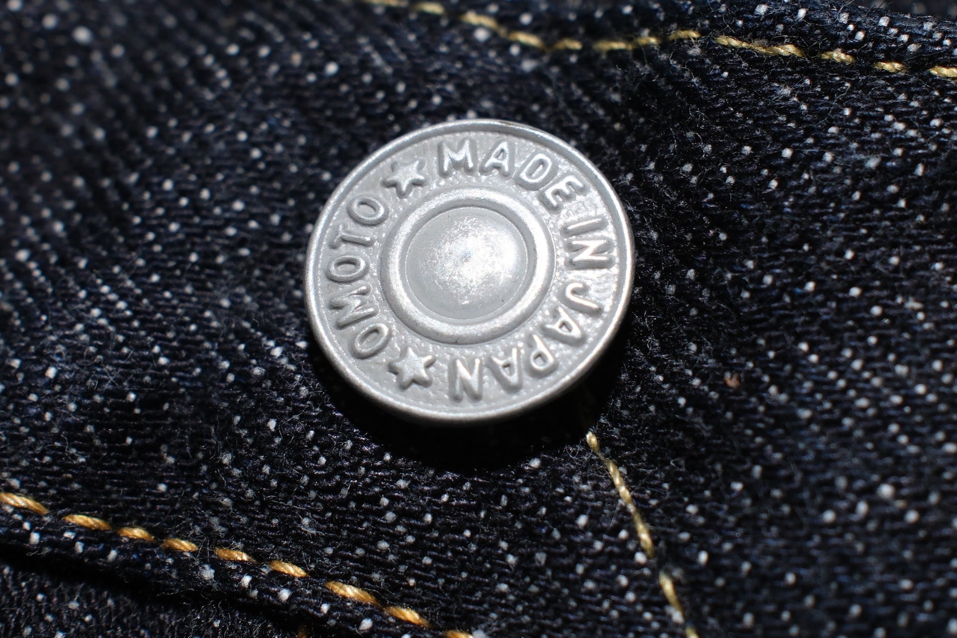 Omoto Denim 15.5oz Indigo Dyed “Neo-Slub” 0411 Denim (Relaxed Tapered fit)