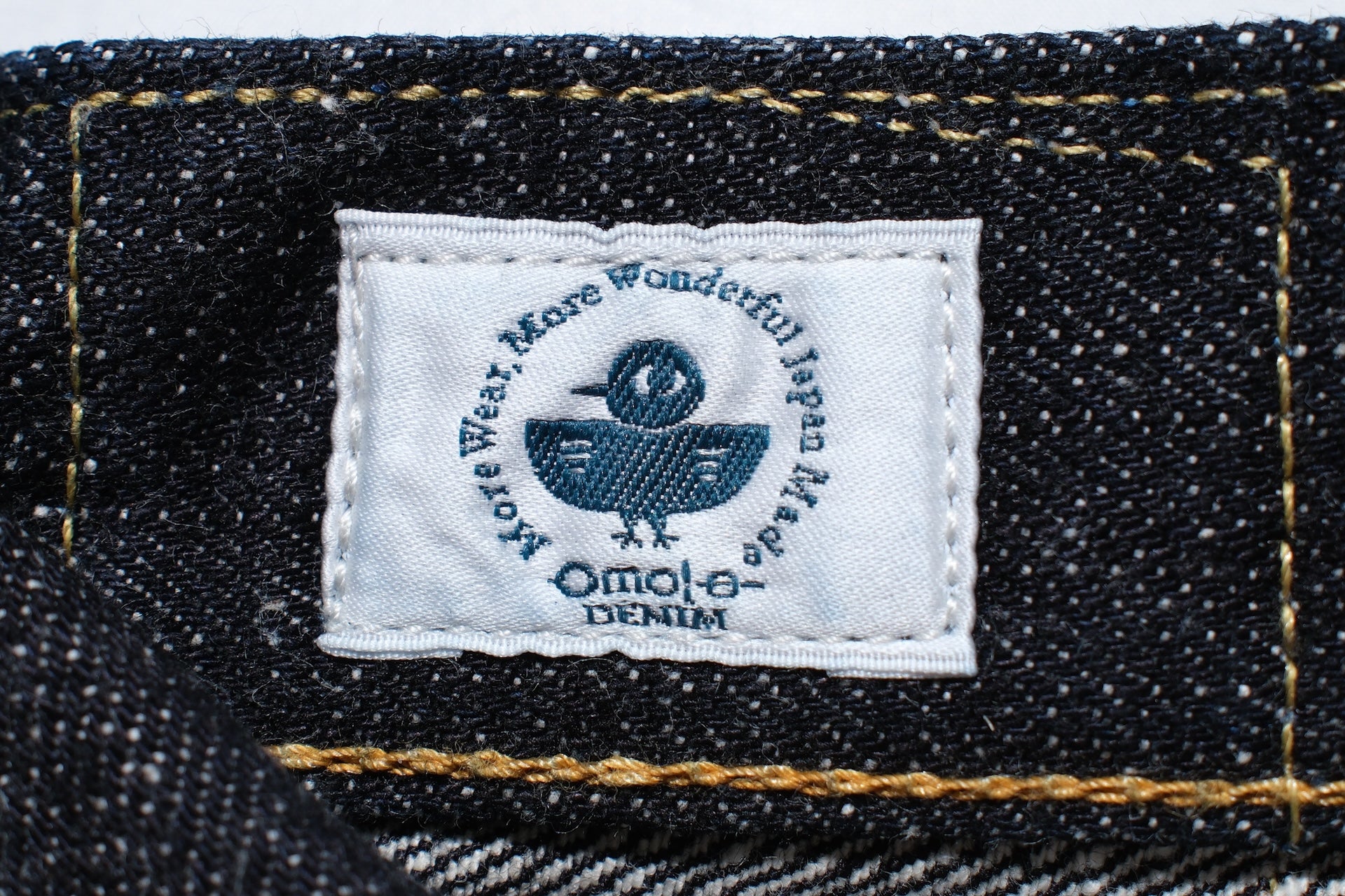 Omoto Denim 15.5oz Indigo Dyed “Neo-Slub” 0411 Denim (Relaxed Tapered fit)