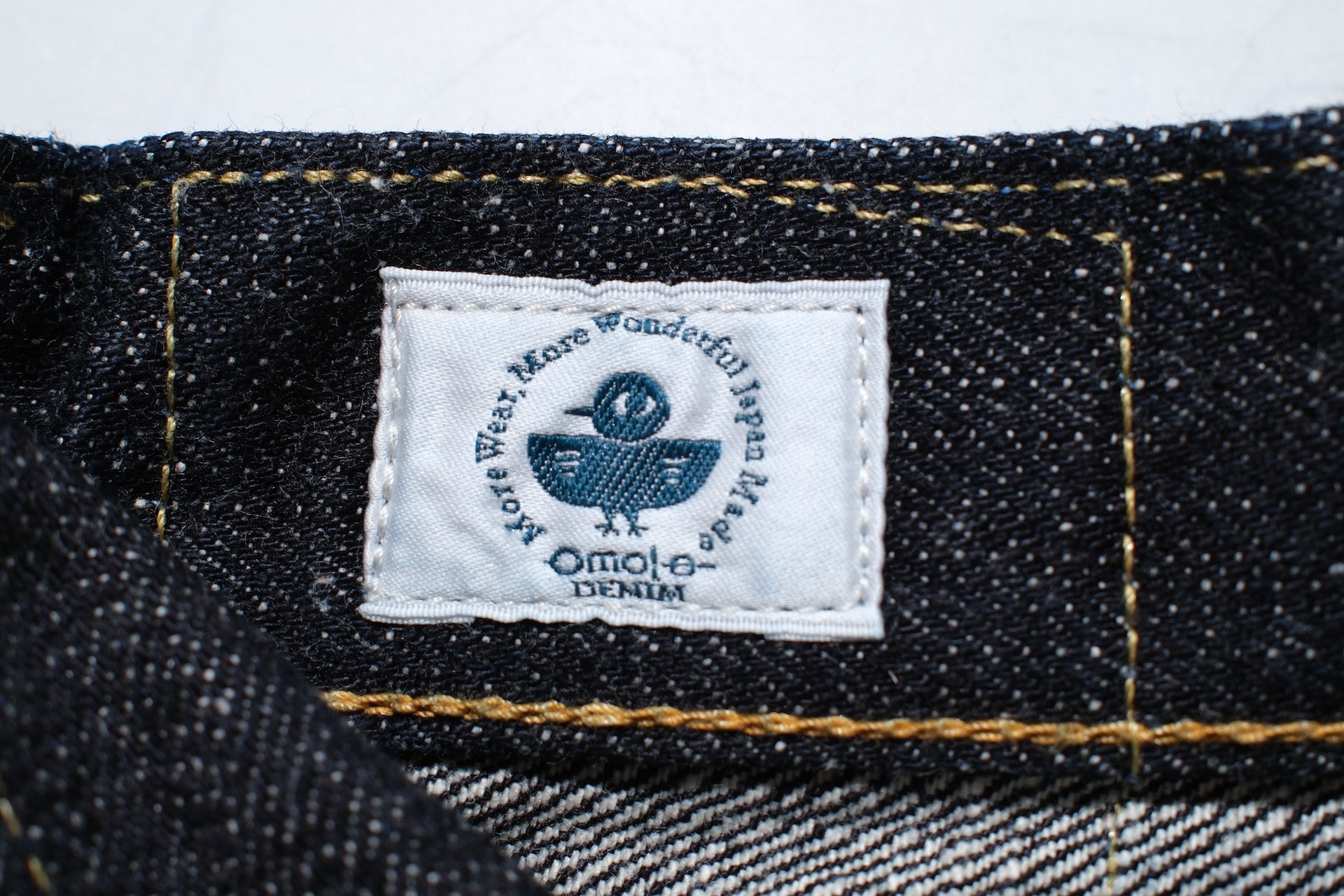 Omoto Denim 15.5oz Indigo Dyed “Neo-Slub” 0611 Denim (Modern Straight fit)