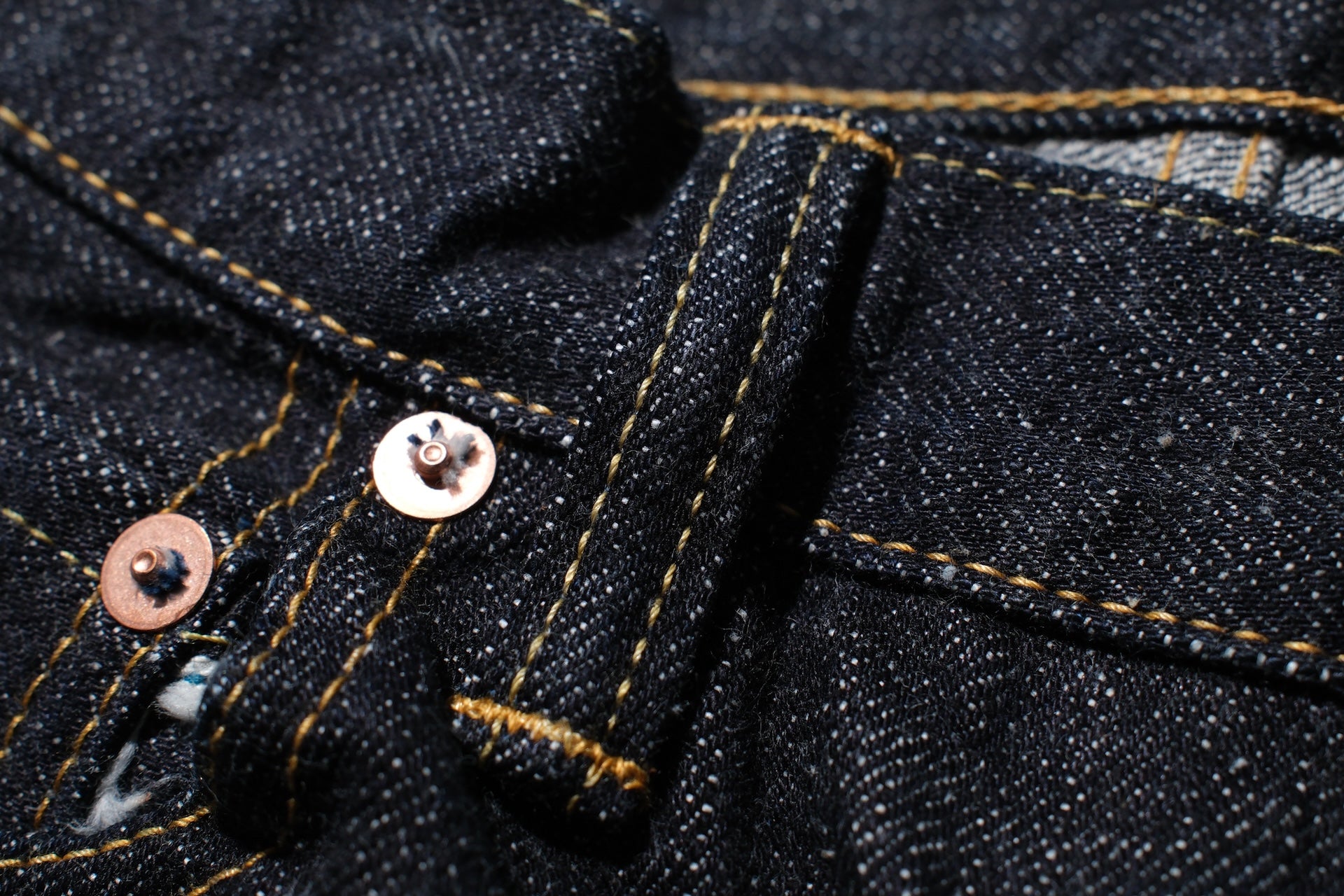 Omoto Denim 15.5oz Indigo Dyed “Neo-Slub” 0411 Denim (Relaxed Tapered fit)