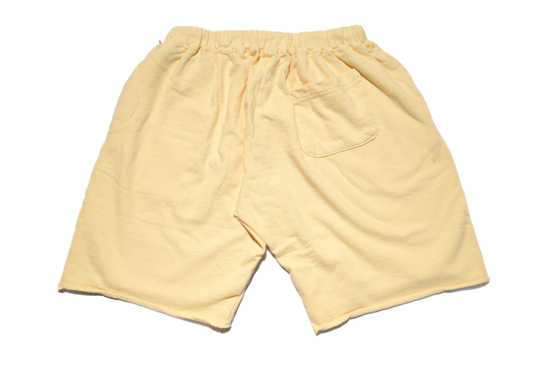 Dubble Works Tubular 'Standard' Sweat Shorts (Pale Yellow)