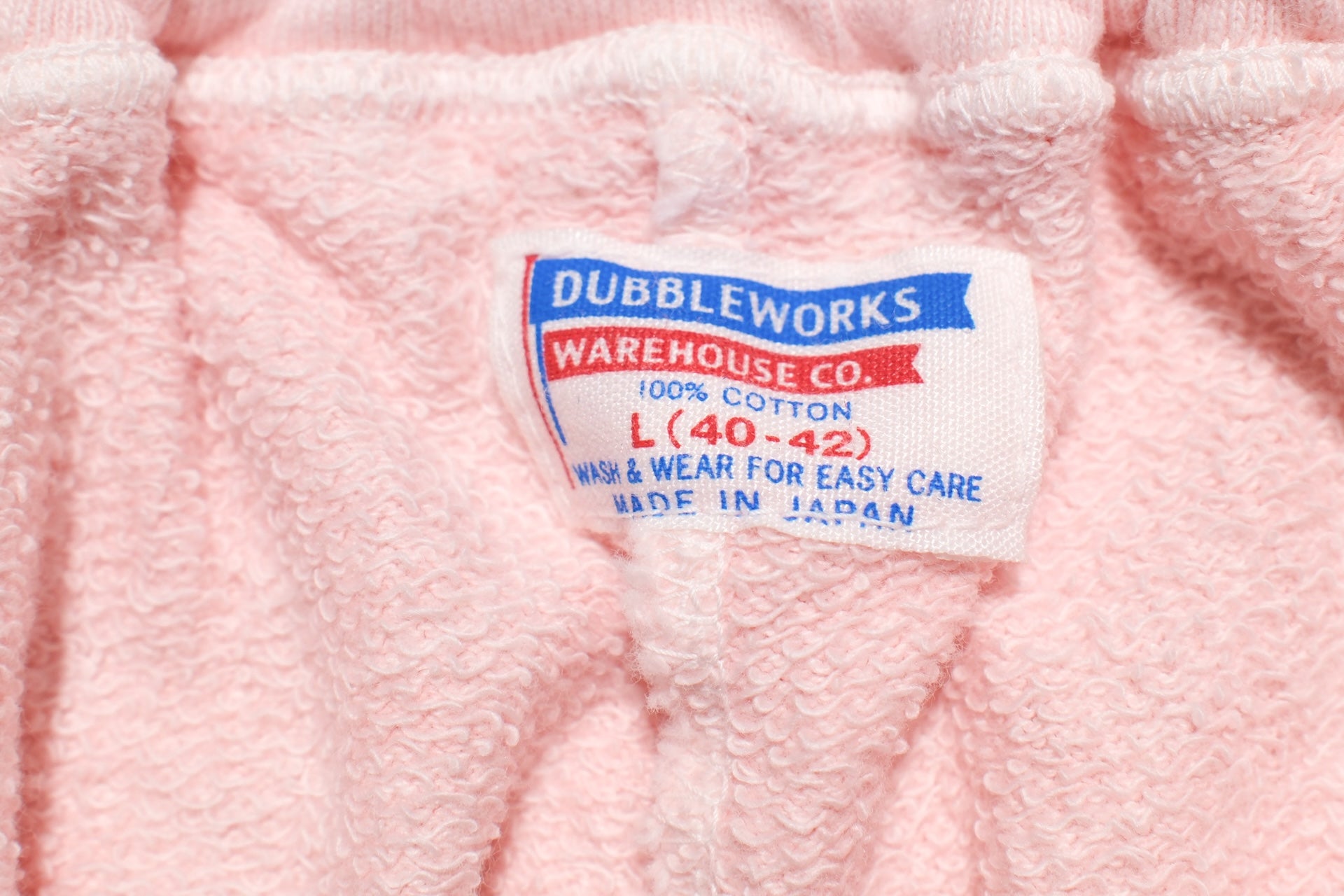 Dubble Works Tubular 'Pigment Dyed' Sweat Shorts (Salmon Pink)