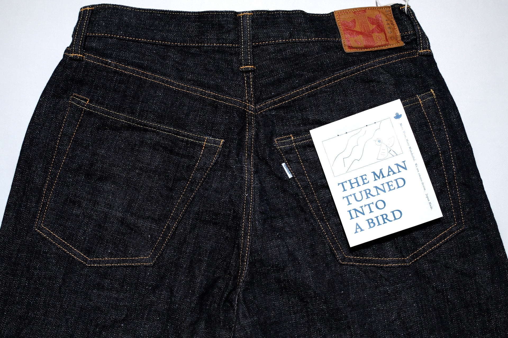 Omoto Denim 15.5oz Indigo Dyed “Neo-Slub” 0811 Denim (Loose fit)