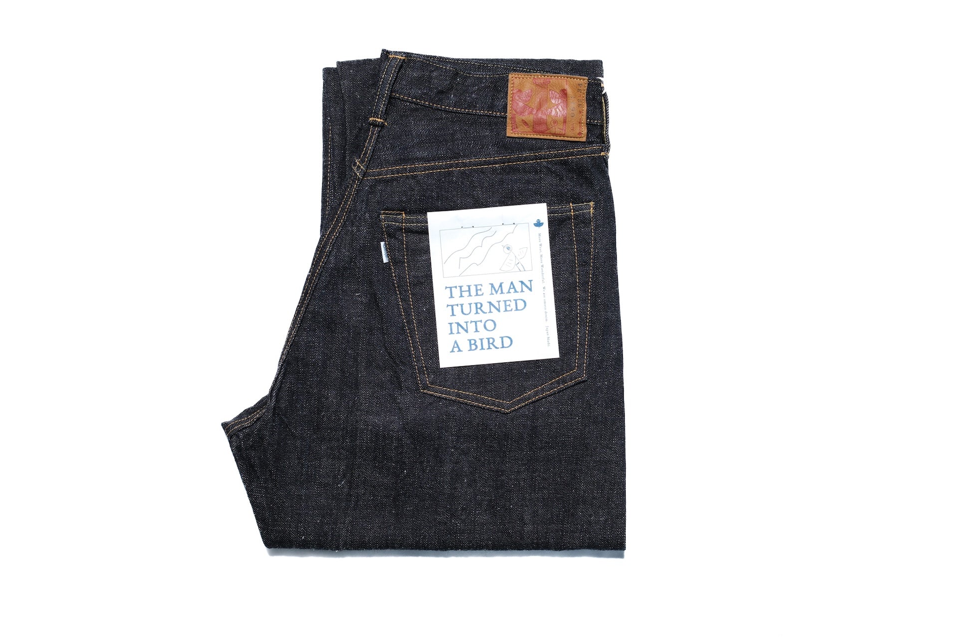 Omoto Denim 15.5oz Indigo Dyed “Neo-Slub” 0611 Denim (Modern Straight fit)
