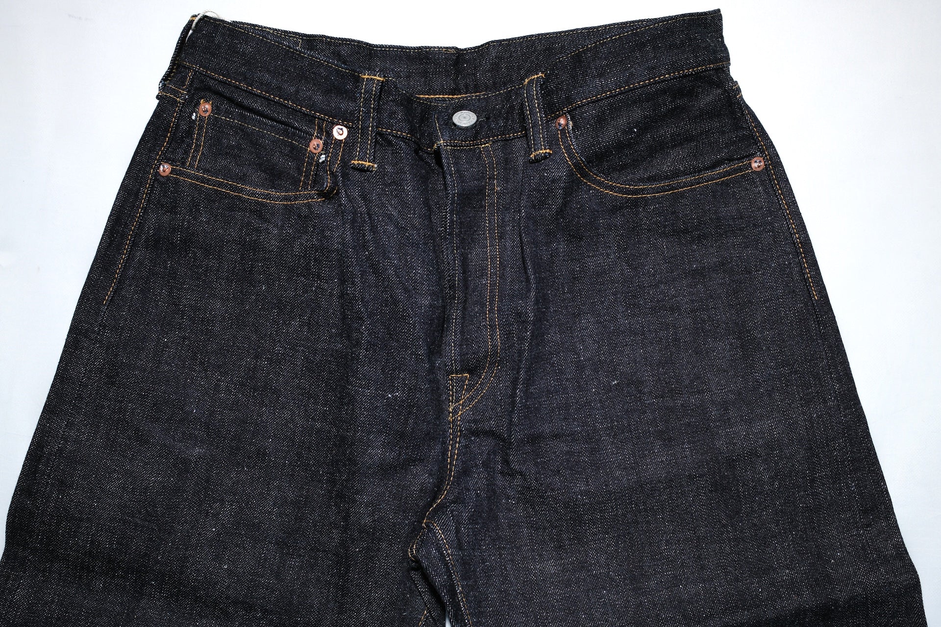 Omoto Denim 15.5oz Indigo Dyed “Neo-Slub” 0611 Denim (Modern Straight fit)