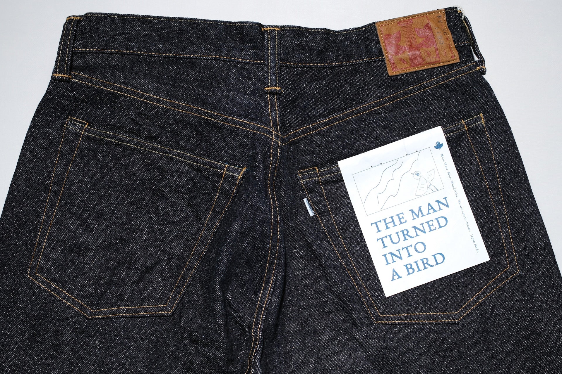 Omoto Denim 15.5oz Indigo Dyed “Neo-Slub” 0611 Denim (Modern Straight fit)