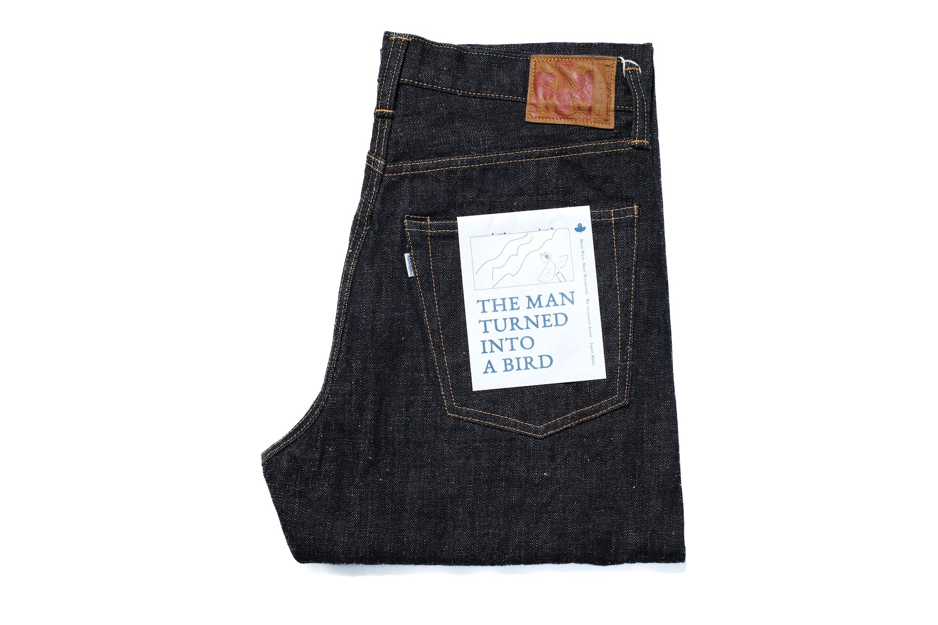 Omoto Denim 15.5oz Indigo Dyed “Neo-Slub” 0411 Denim (Relaxed Tapered fit)
