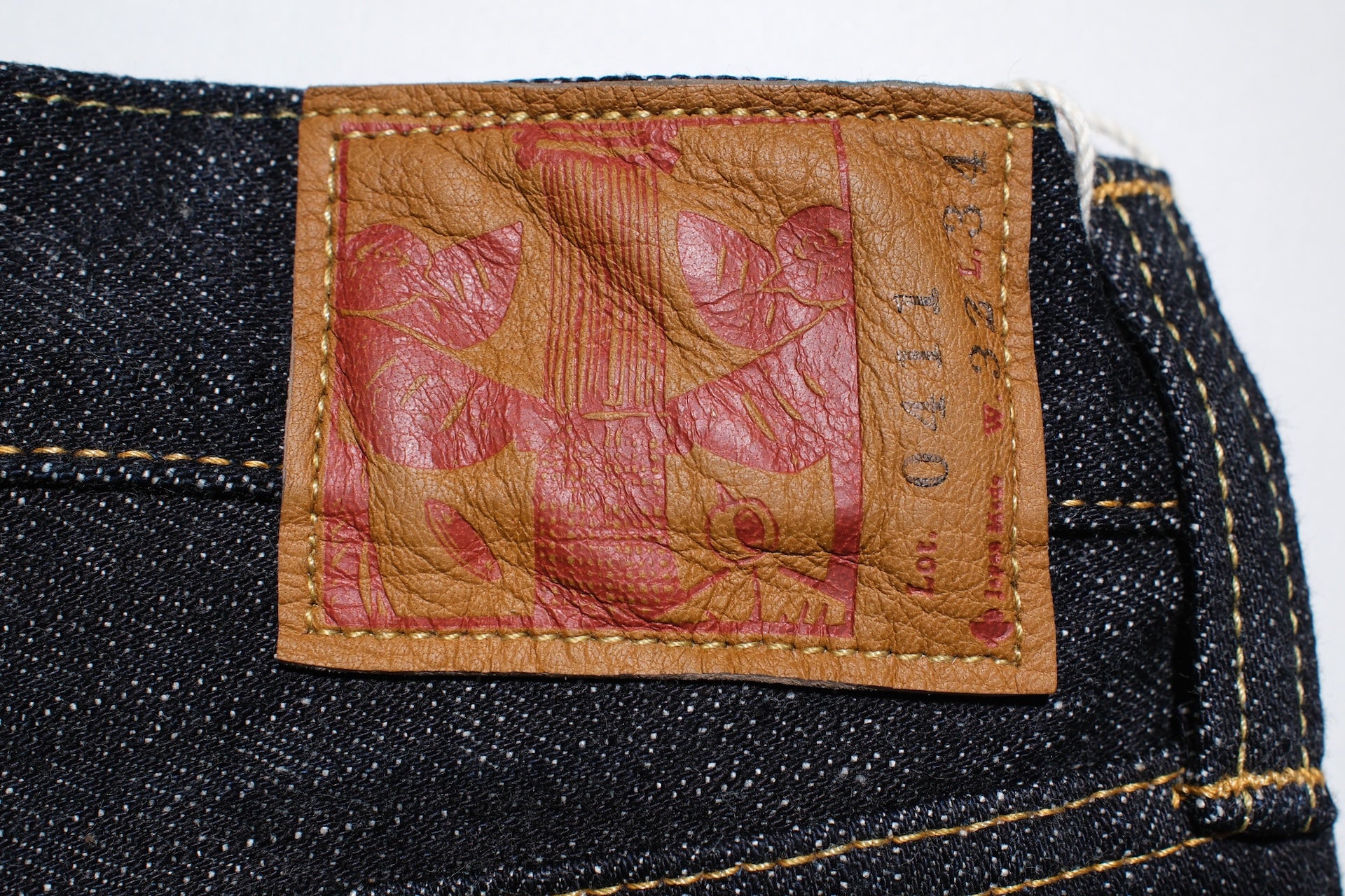 Omoto Denim 15.5oz Indigo Dyed “Neo-Slub” 0411 Denim (Relaxed Tapered fit)