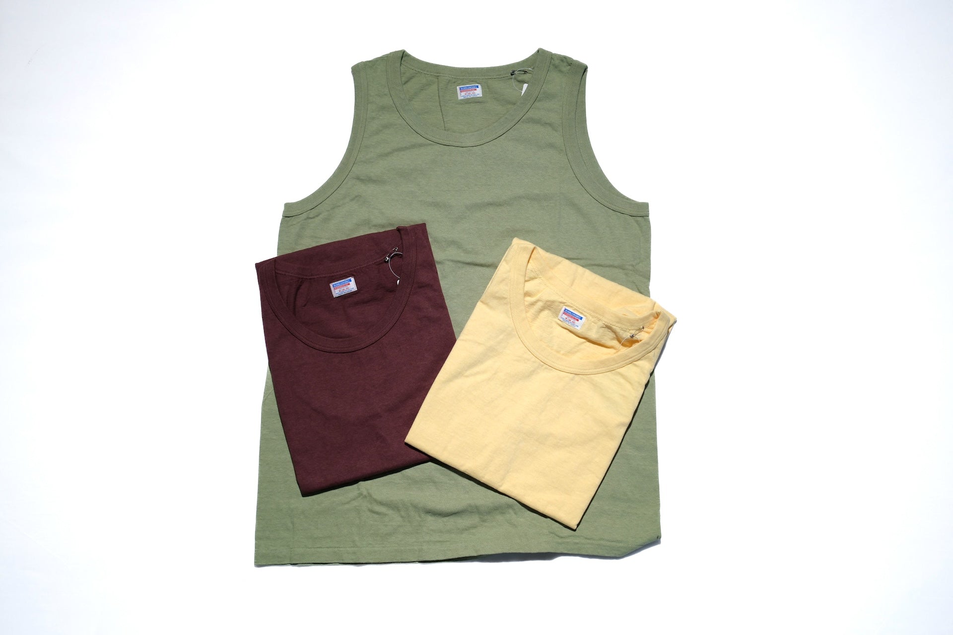 Dubble Works 24 Version 6oz Loopwheeled Tank Tee (Tea Green)