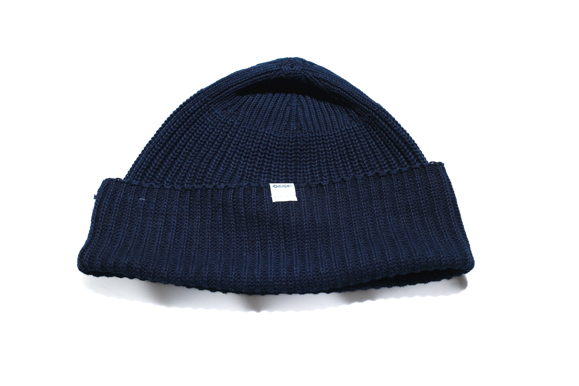 Omoto Denim Cotton Knit Watch Cap (Grand Indigo)