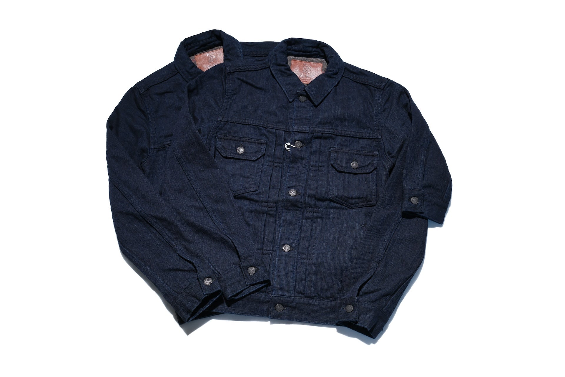 Pure Blue Japan Indigo Dyed "Double Face" Type 2 Denim Jacket