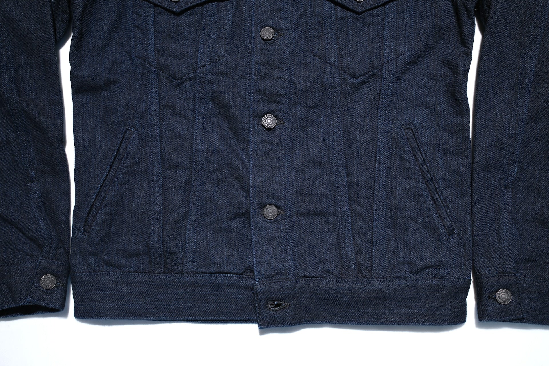 Pure Blue Japan Indigo Dyed "Double Face" Type 3 Denim Jacket