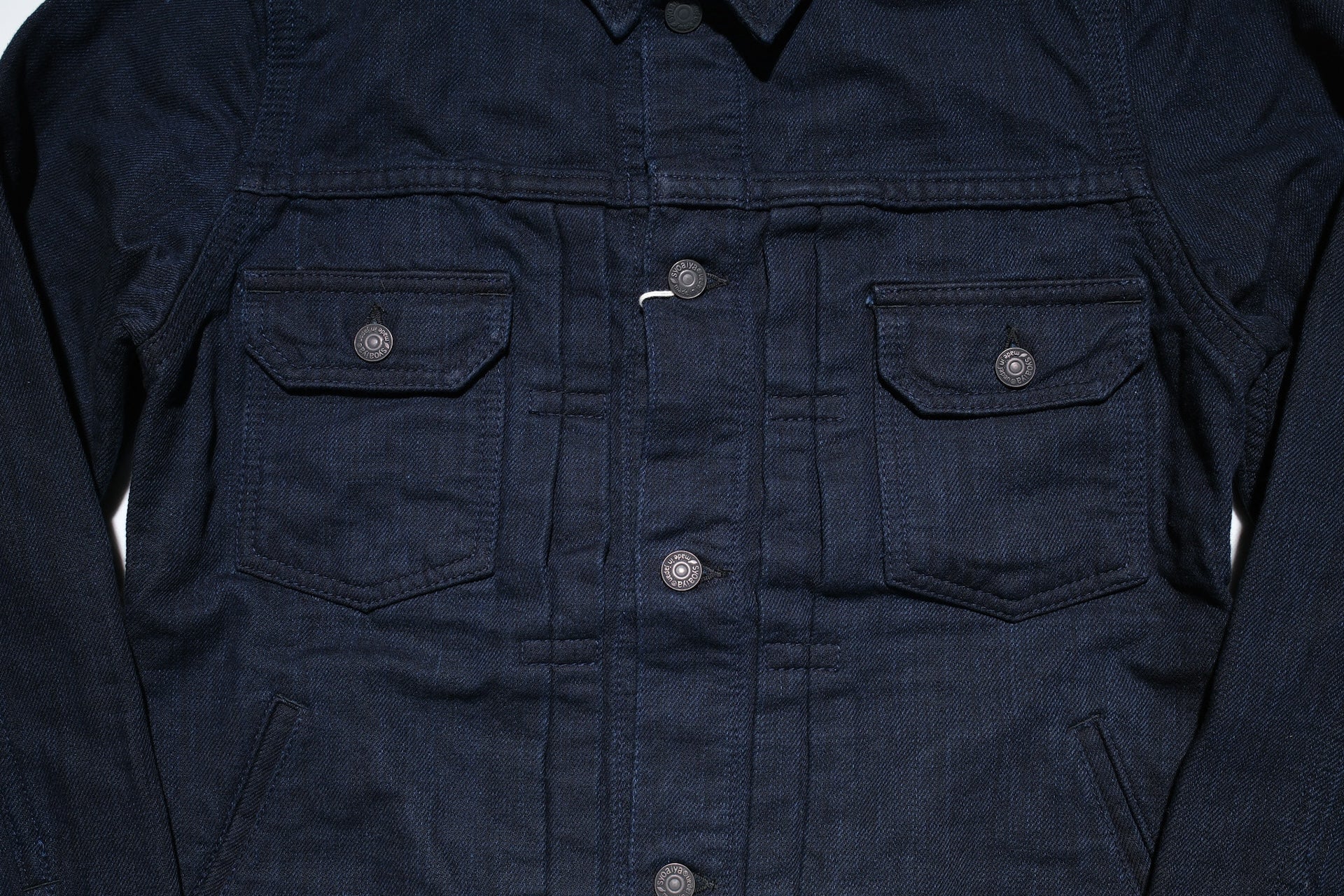 Pure Blue Japan Indigo Dyed "Double Face" Type 2 Denim Jacket