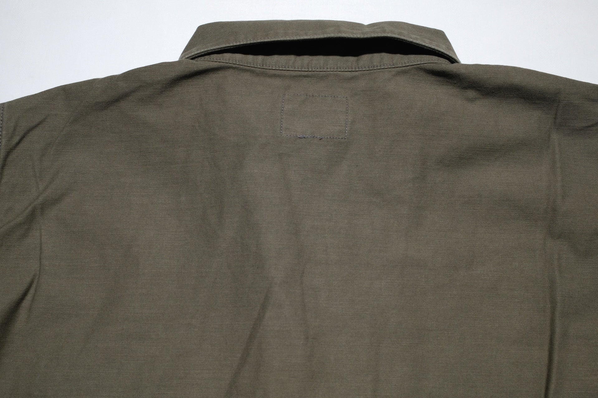 BONCOURA 12.5oz Back Satin US Army Utility Jacketed Shirt (Olive)