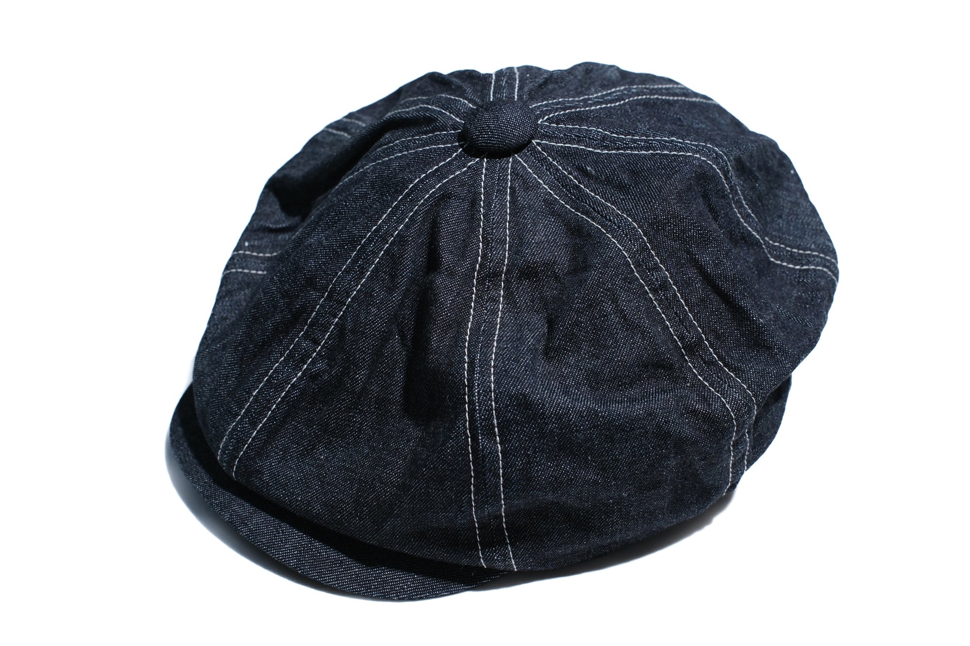 Samurai 10oz Indigo Dyed Denim Casquette Cap