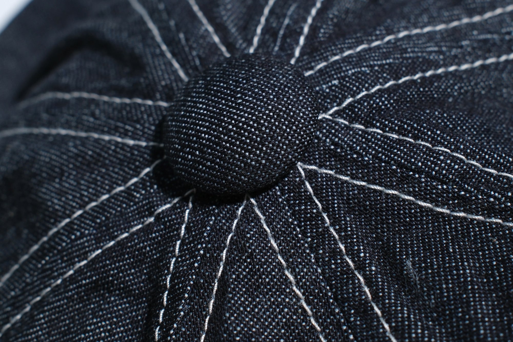 Samurai 10oz Indigo Dyed Denim Casquette Cap