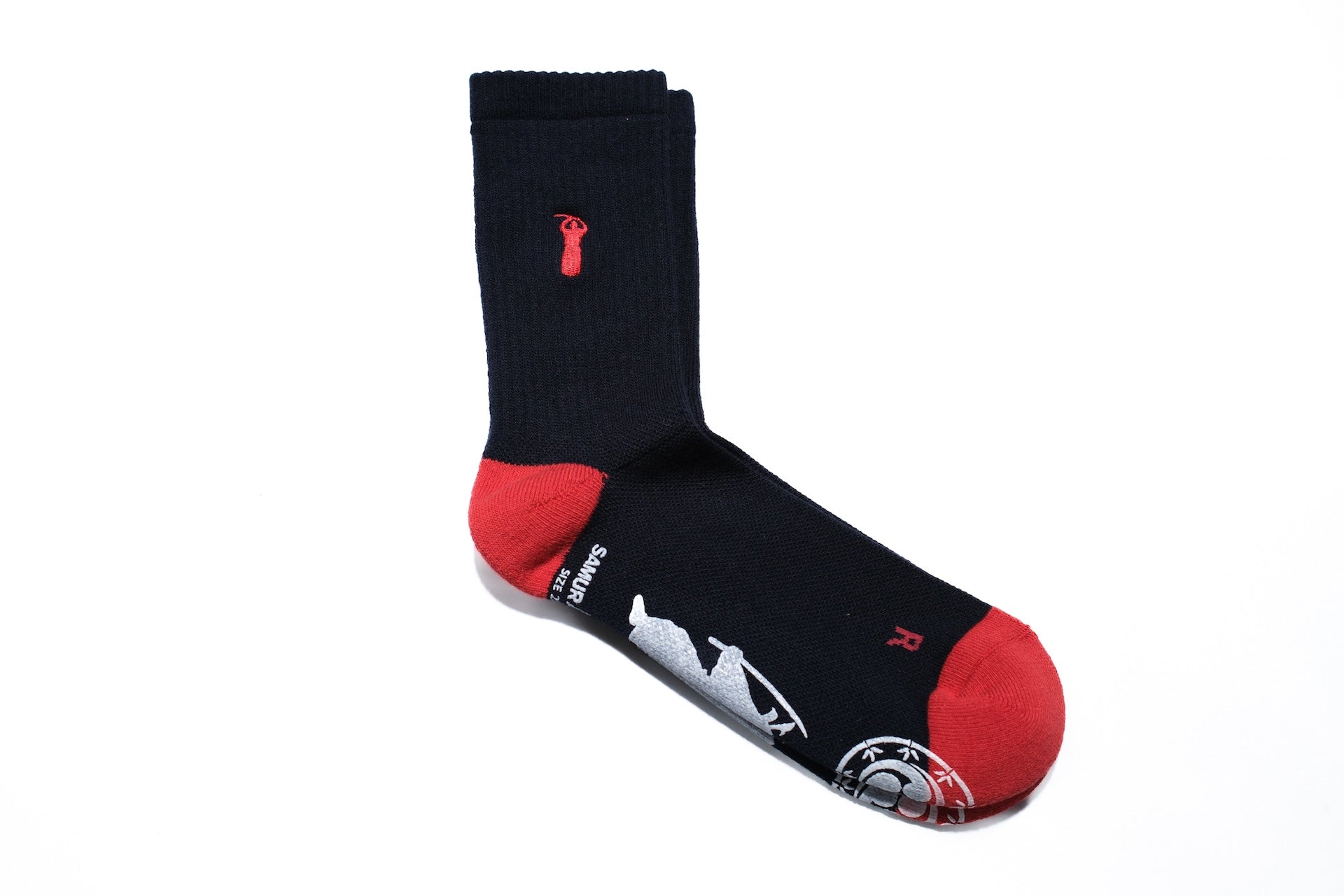 Samurai "Budo" 8-Inch Crew Socks