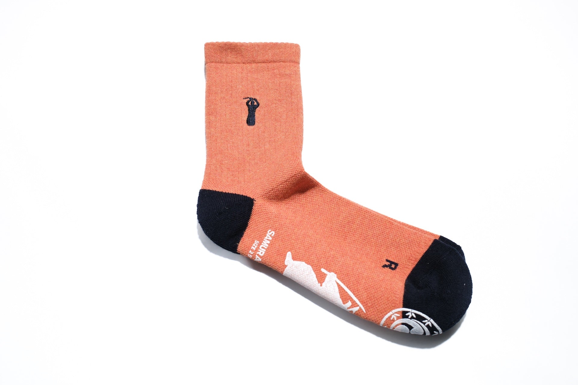Samurai "Budo" 8-Inch Crew Socks