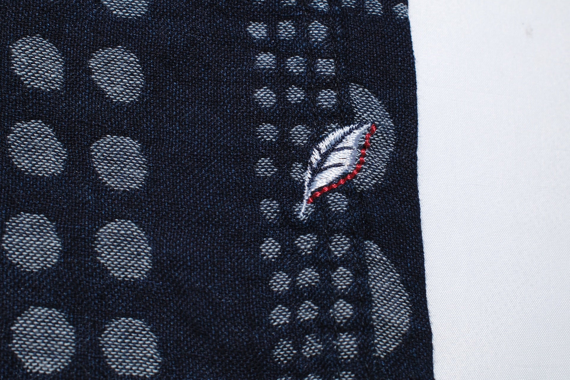 Pure Blue Japan Indigo Dyed “Dimensional Dots” S/S Open Collar Shirt
