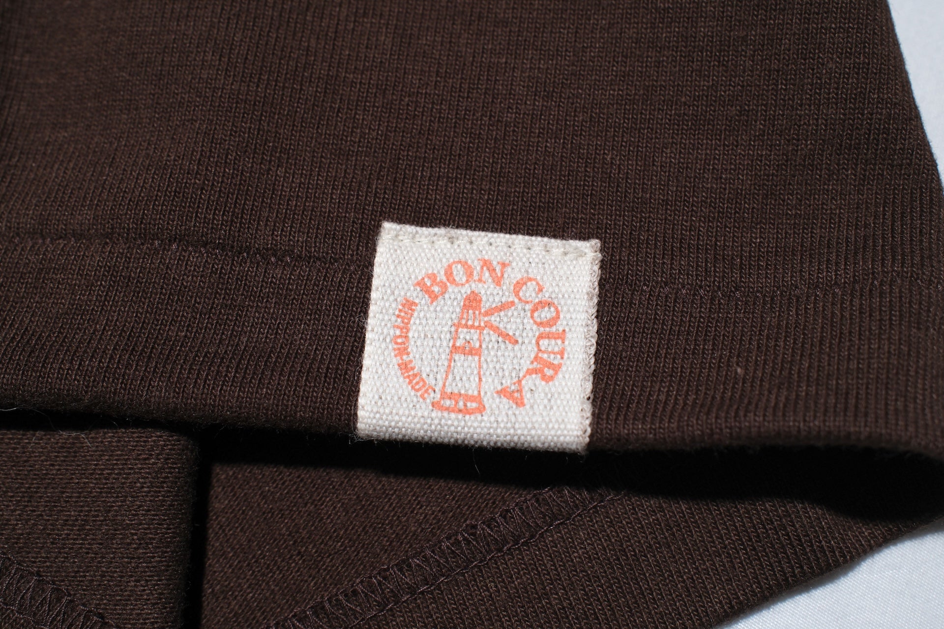 Boncoura 10oz Ultra Heavy Loopwheeled Tank Tee (Brown)
