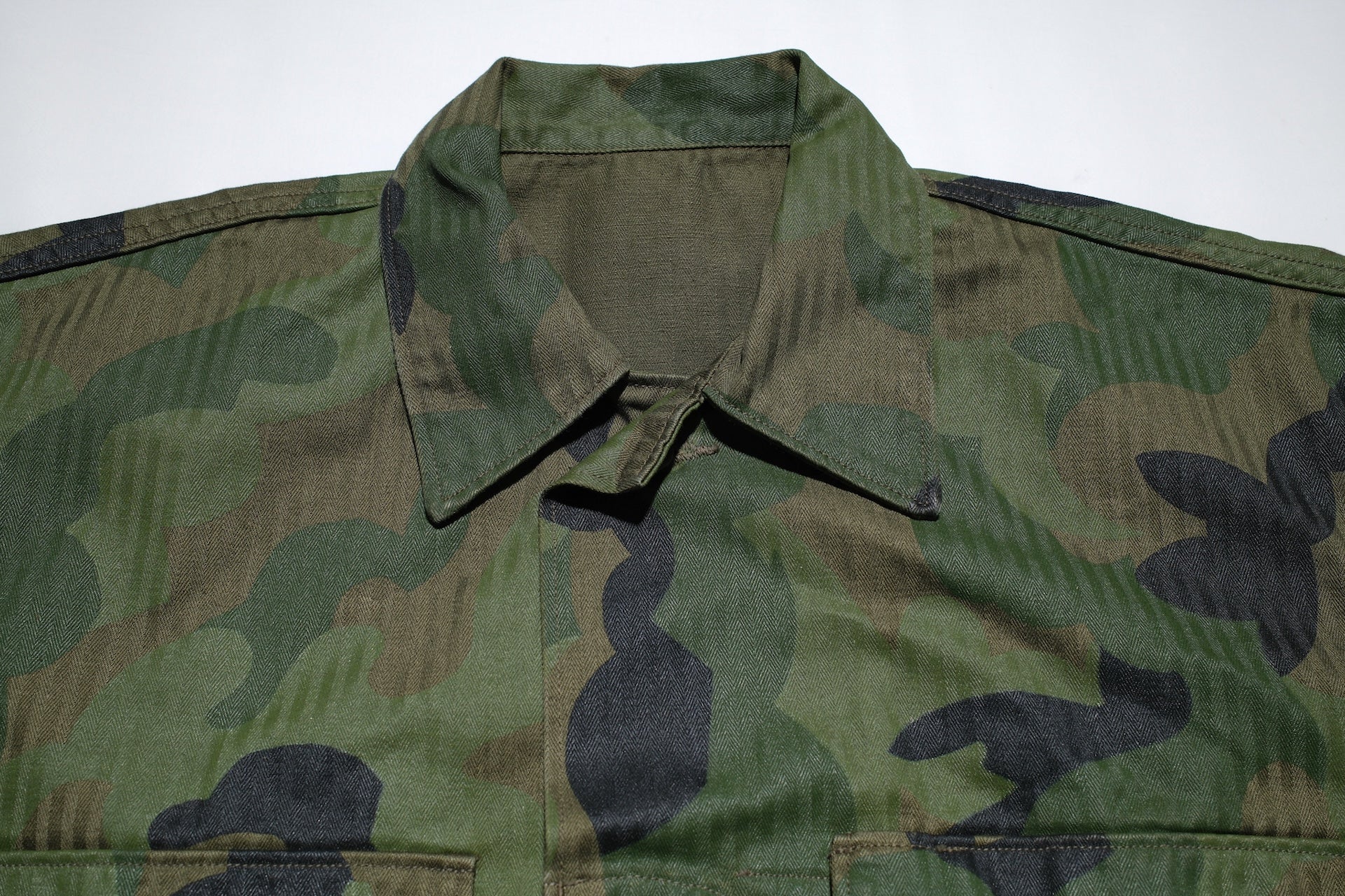 Warehouse Co. 12oz Camo Patterned HBT USMC Utility Jacket