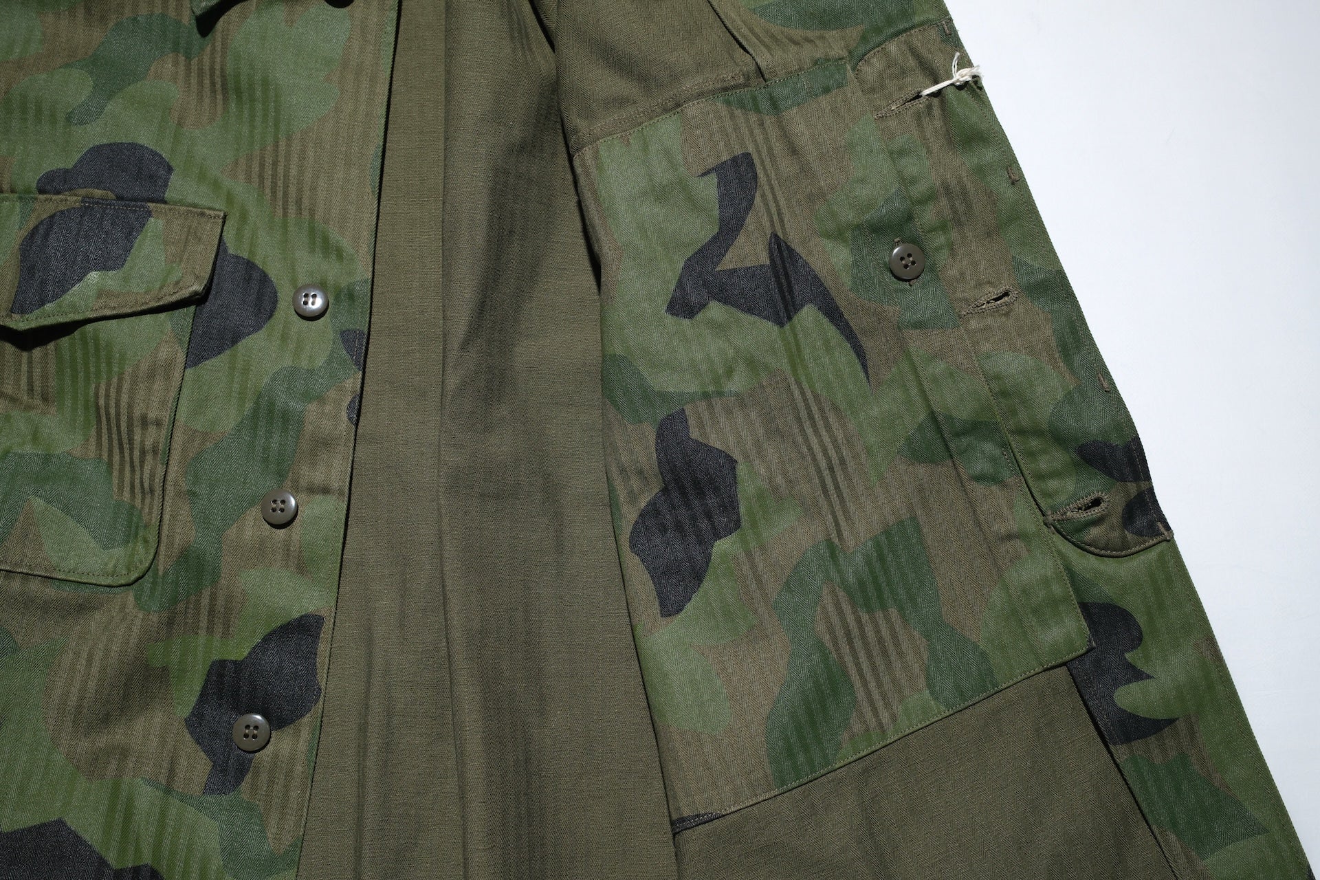 Warehouse Co. 12oz Camo Patterned HBT USMC Utility Jacket