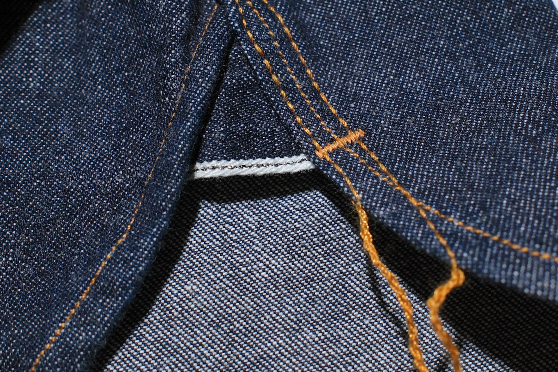 Samurai 10oz "Hisho" Indigo Dyed Selvage Denim Western Shirt