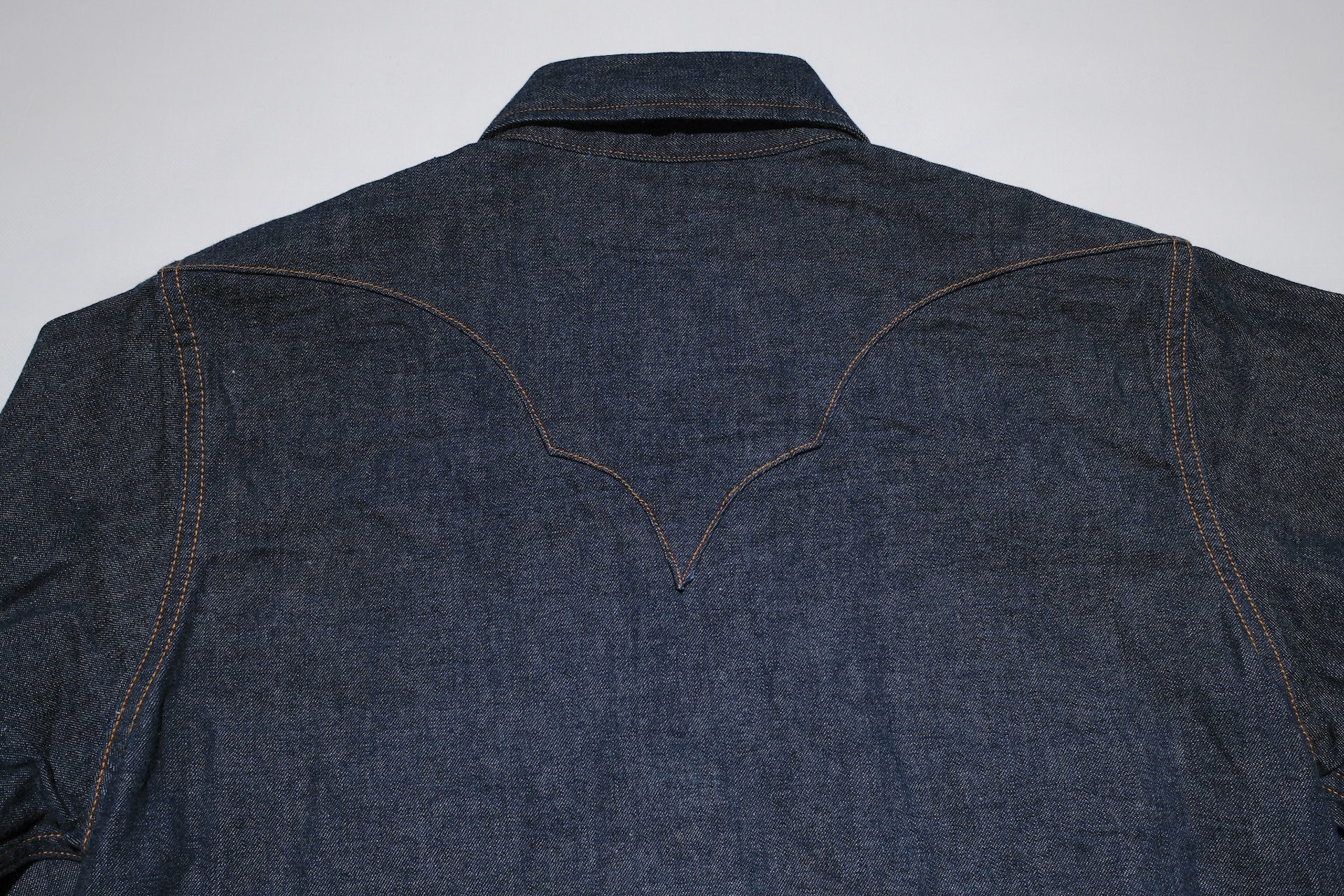 Samurai 10oz "Hisho" Indigo Dyed Selvage Denim Western Shirt