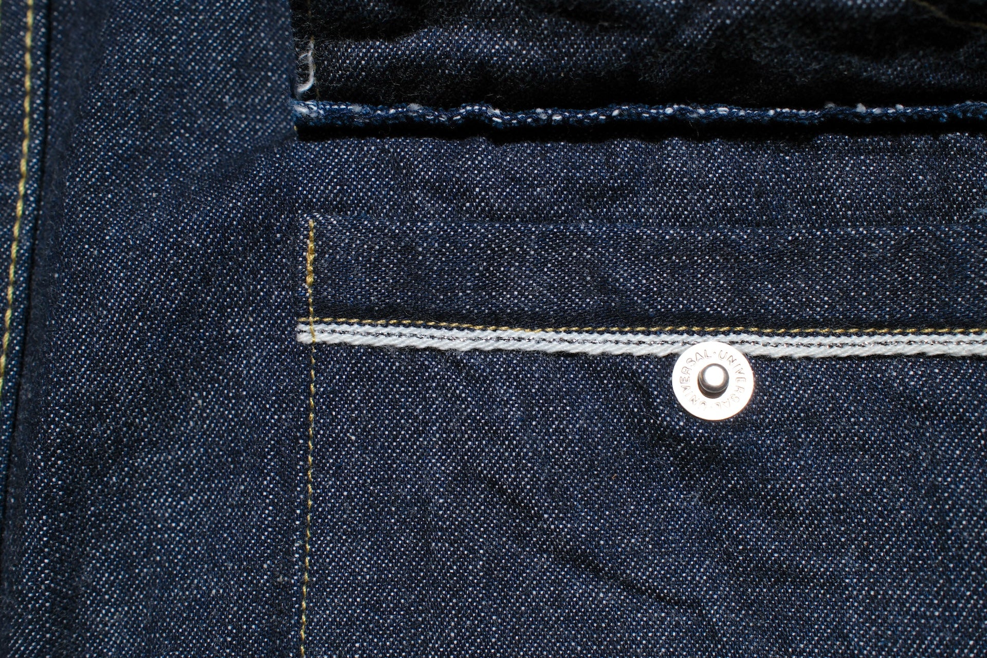 Samurai 10oz "Kamome" Indigo Dyed Selvage Denim Western Shirt