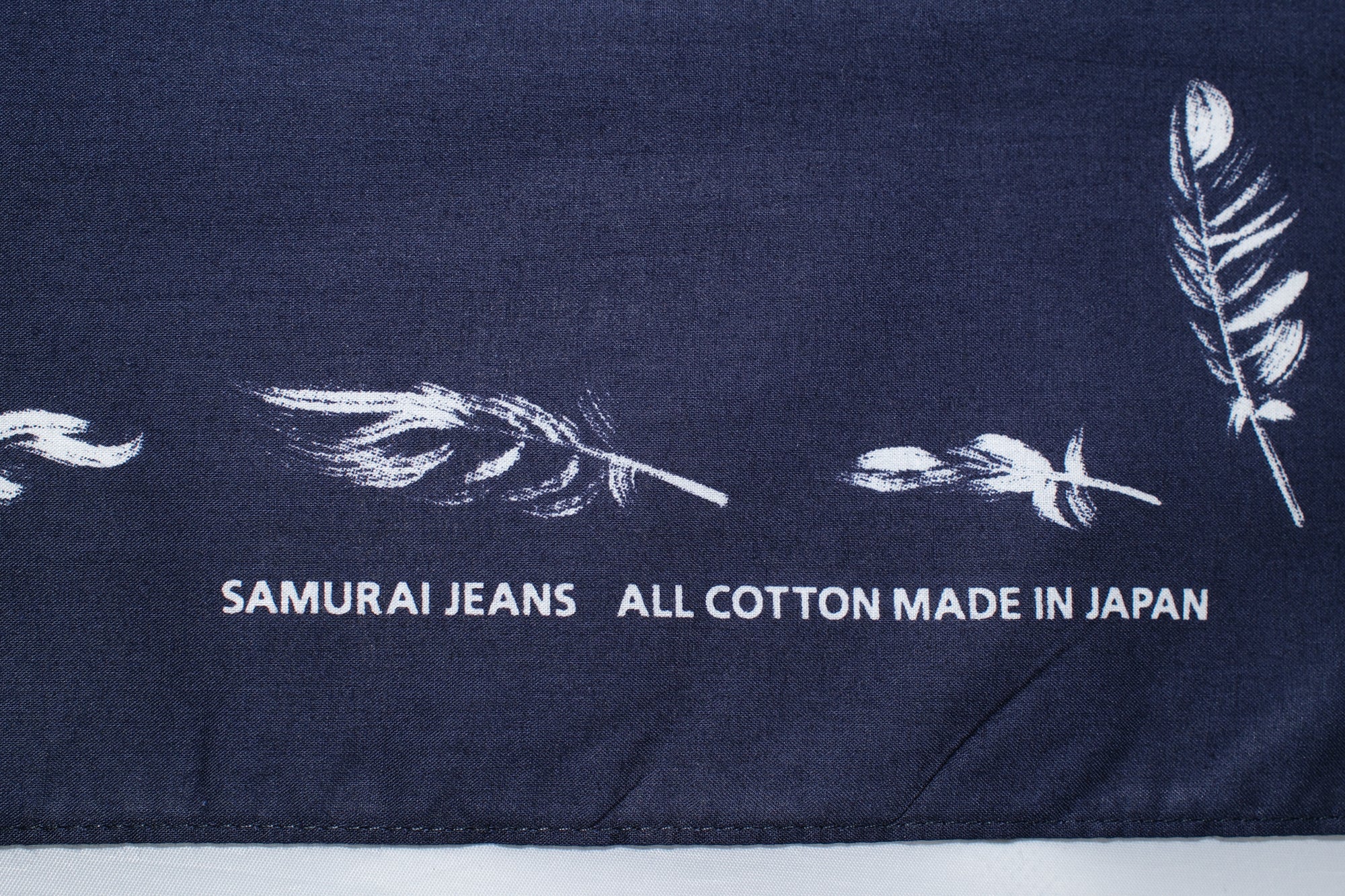Samurai "Yatagarasu" Cotton Bandana (Blue)