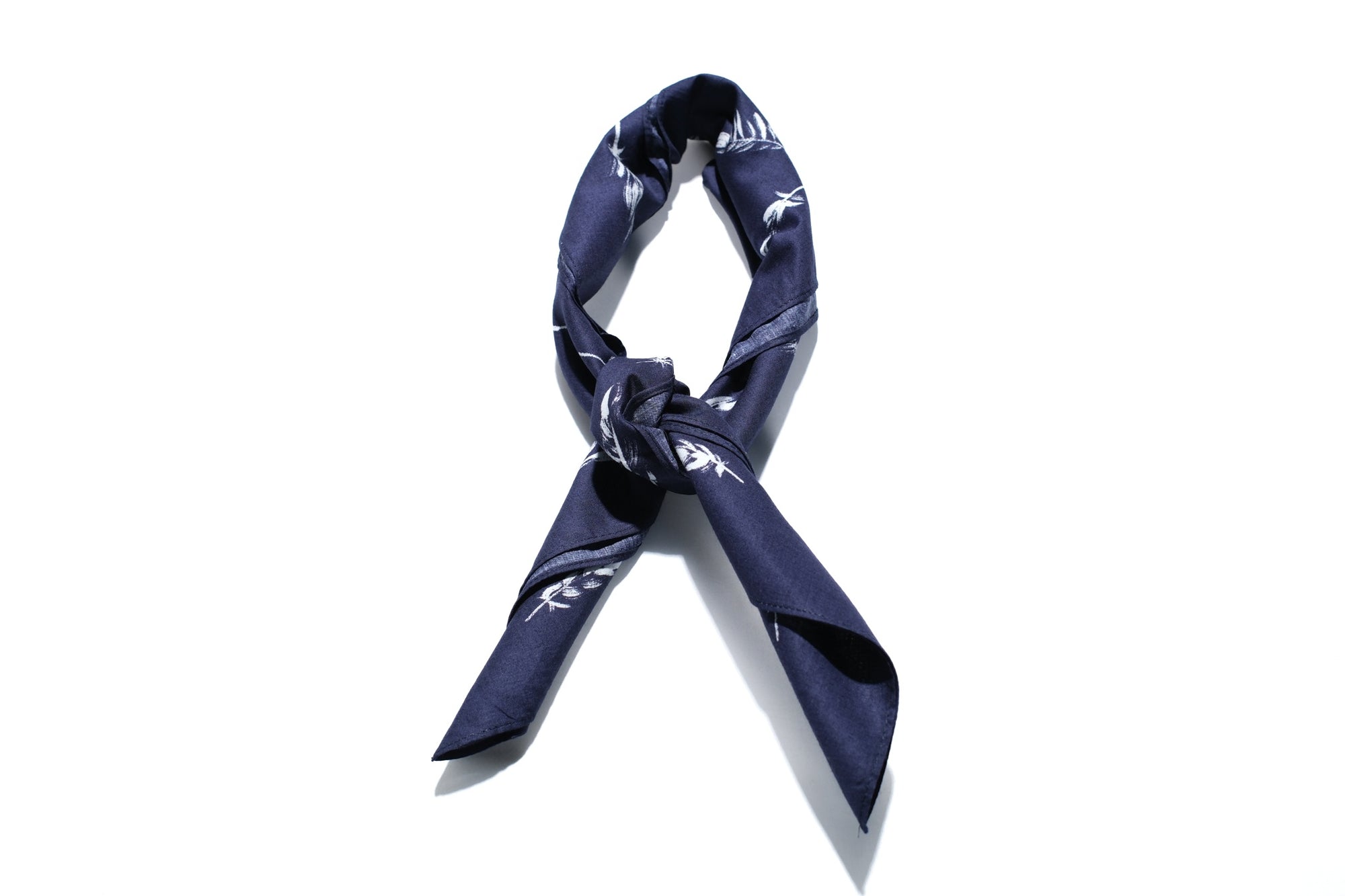 Samurai "Yatagarasu" Cotton Bandana (Blue)