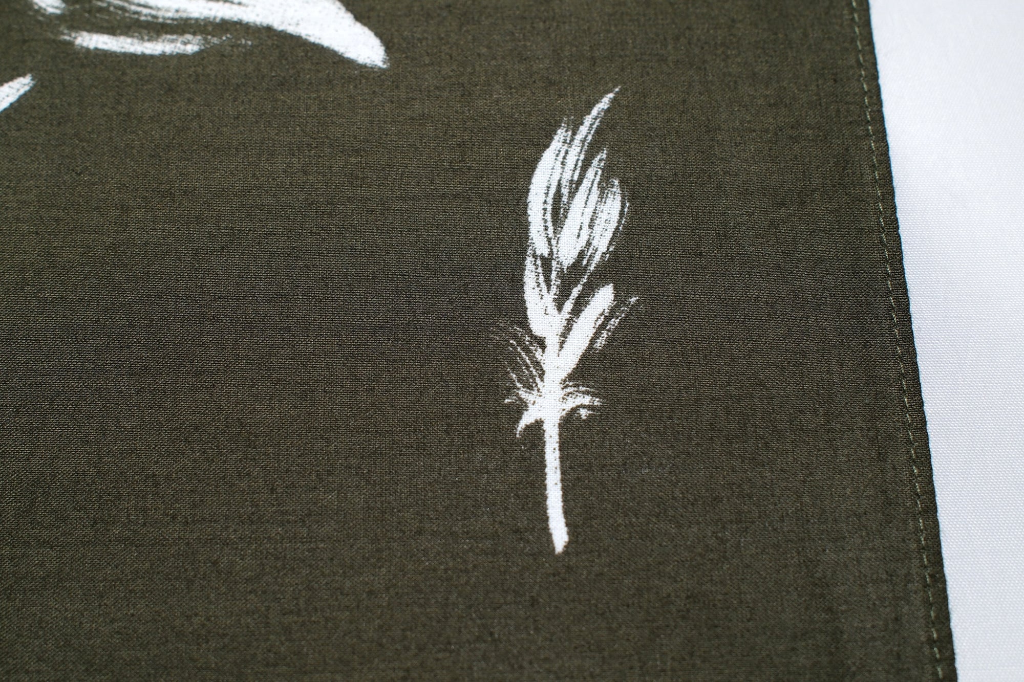 Samurai "Yatagarasu" Cotton Bandana (Olive)