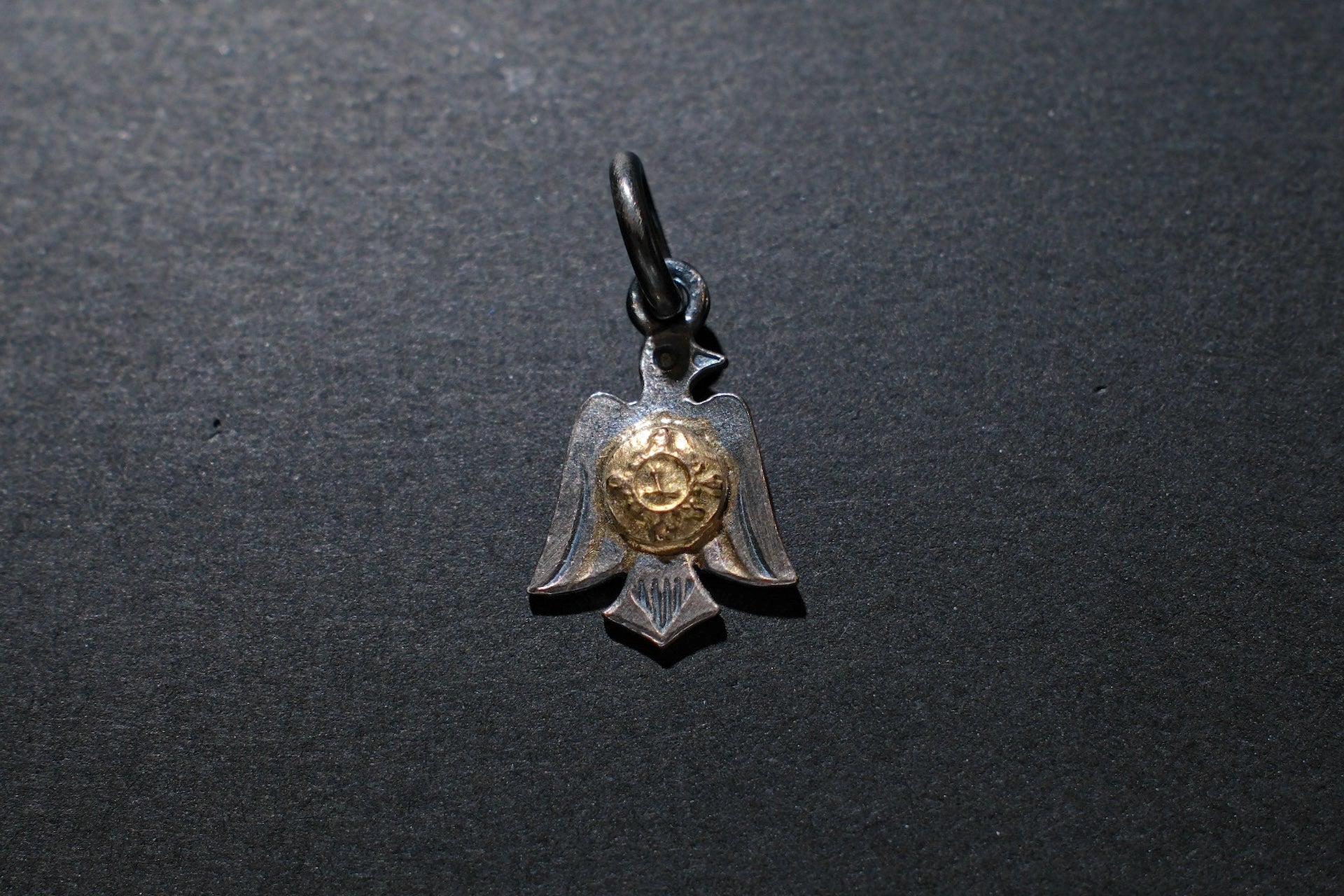 First Arrow's Mini "Thunderbird" Pendant with K18 Gold Emblem (P-444)