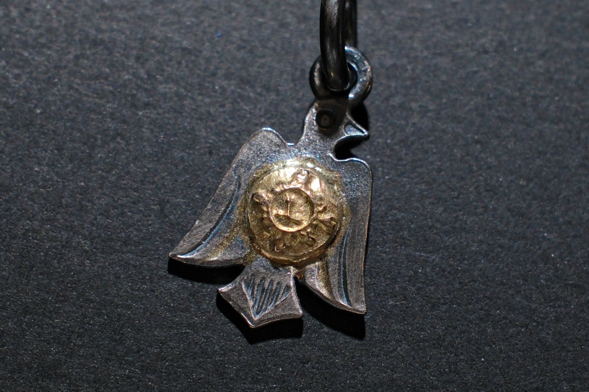 First Arrow's Mini "Thunderbird" Pendant with K18 Gold Emblem (P-444)